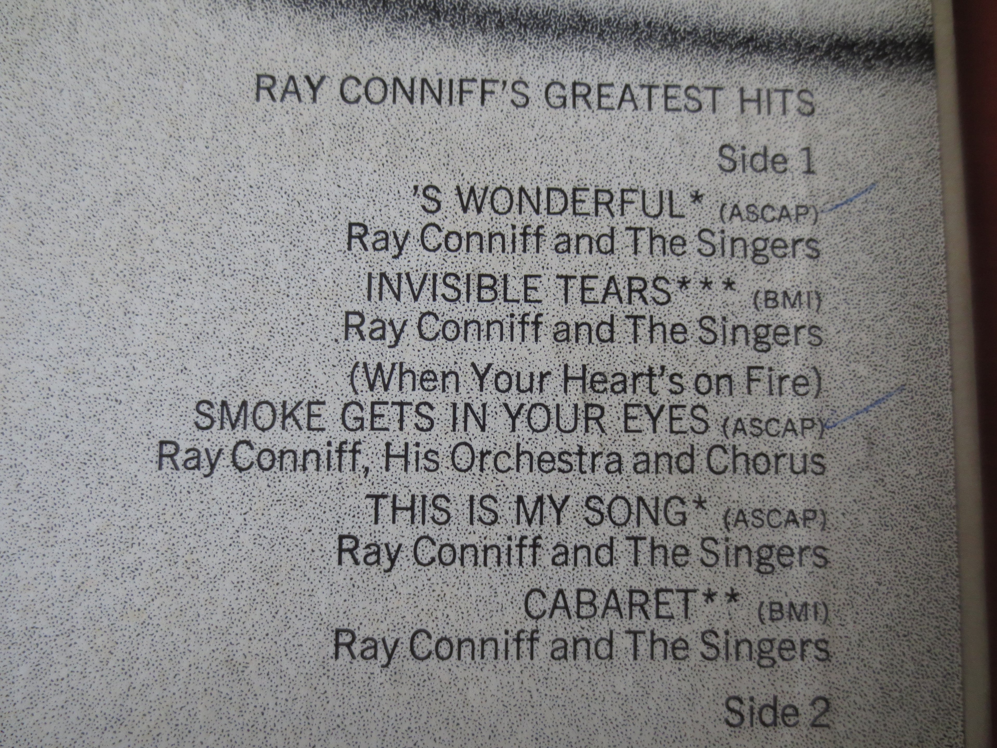Ray Conniff – Greatest Hits (1968) Vinyl LP