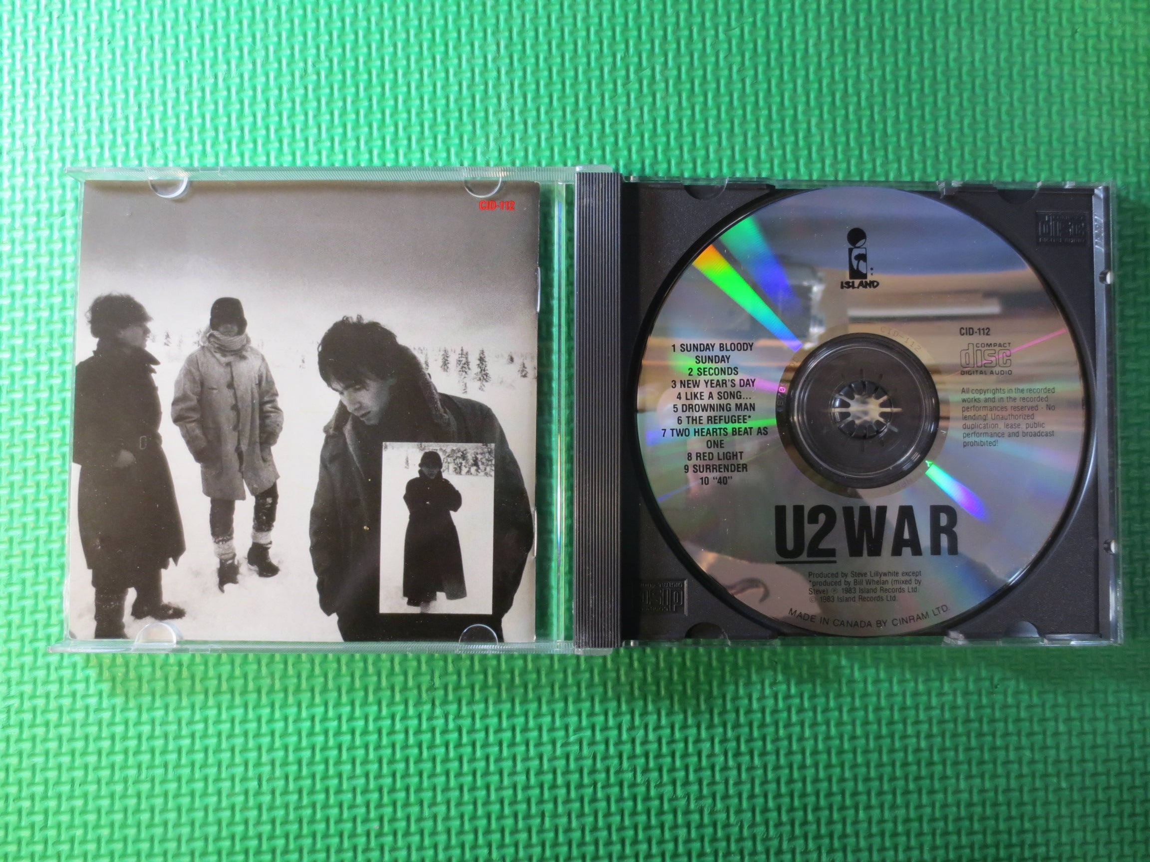 U2 – War (1983) CD