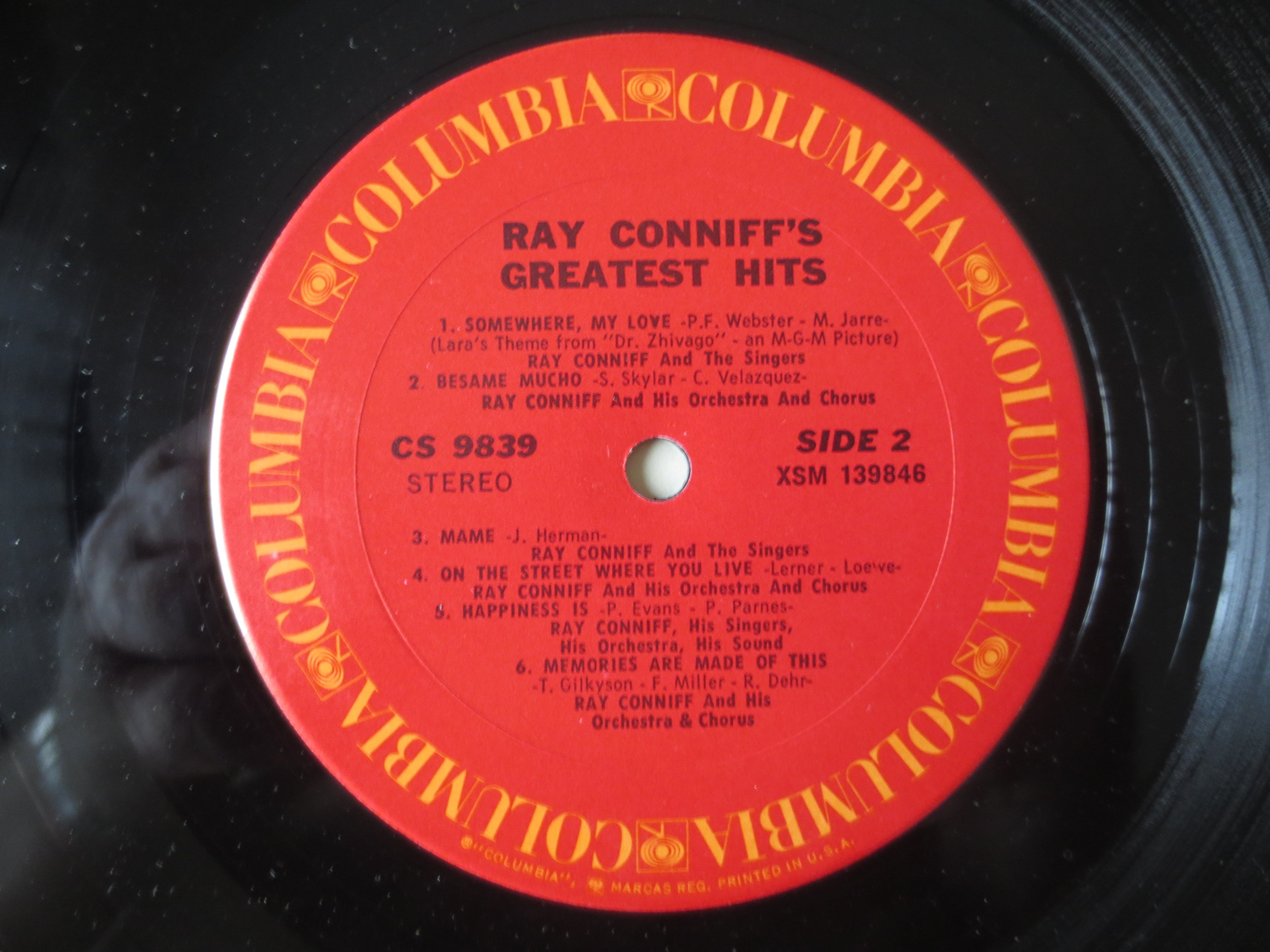 Ray Conniff – Greatest Hits (1968) Vinyl LP