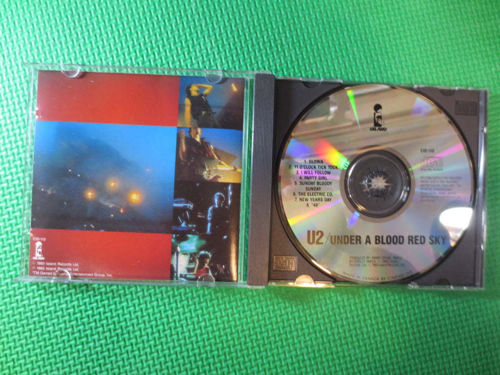 U2 – Under a Blood Red Sky (1983) CD
