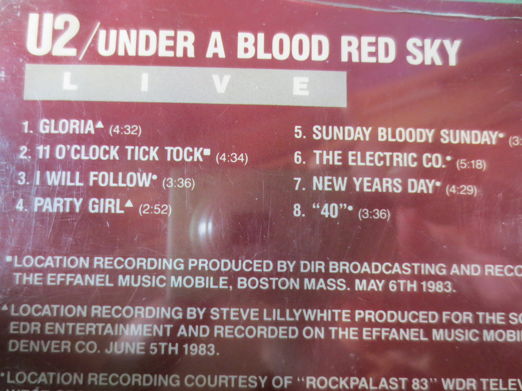 U2 – Under a Blood Red Sky (1983) CD