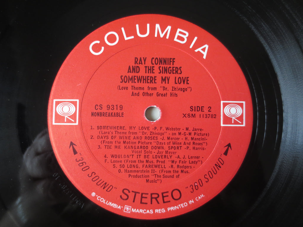 Ray Conniff – Somewhere My Love (1966) Vinyl LP