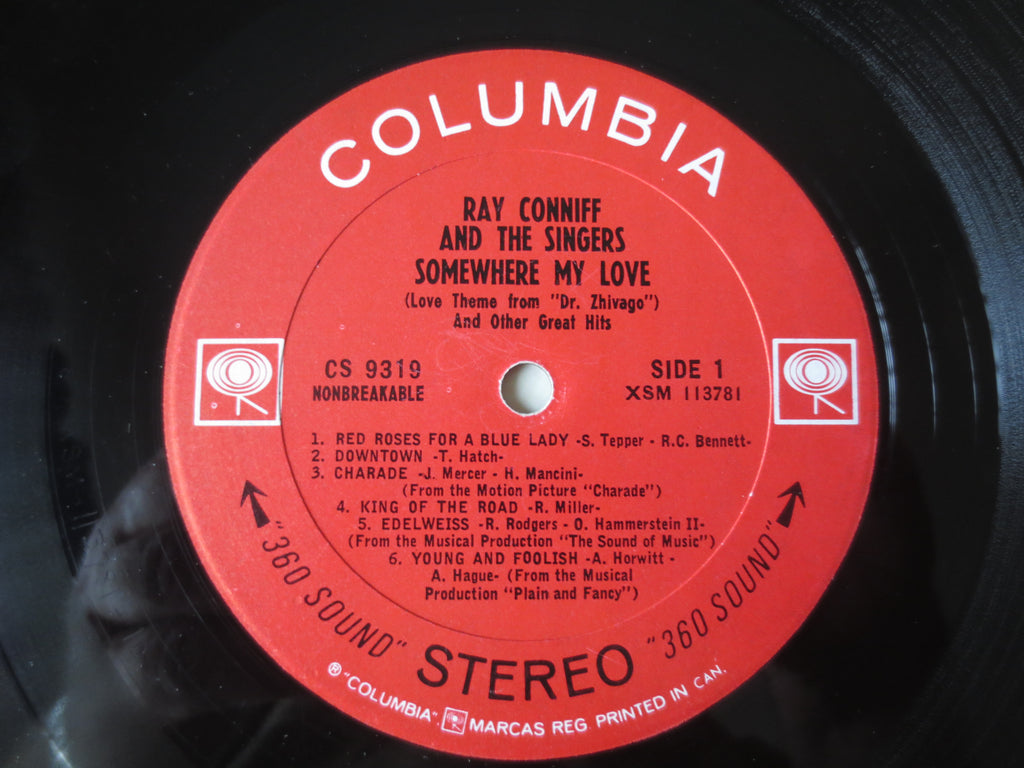 Ray Conniff – Somewhere My Love (1966) Vinyl LP