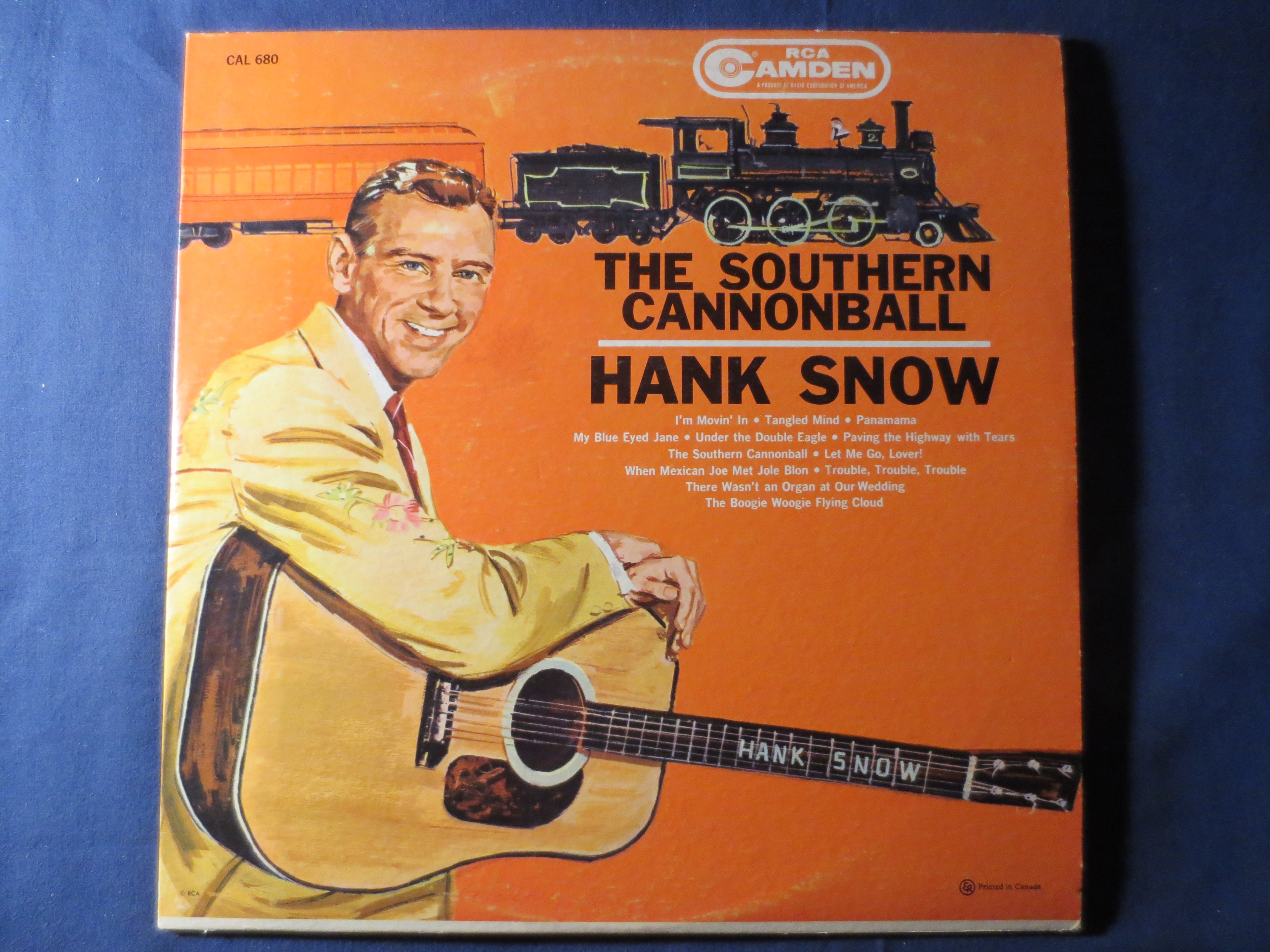 Hank Snow – The Southern Cannonball (1961) Vinyl LP