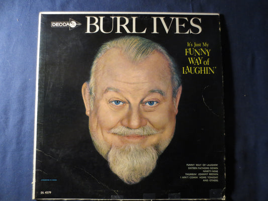 BURL IVES, FUNNY Way of Laughin, Record Lp, Folk Record, Vintage Vinyl, Record Vinyl, Records, Vinyl Record, 1962 Records