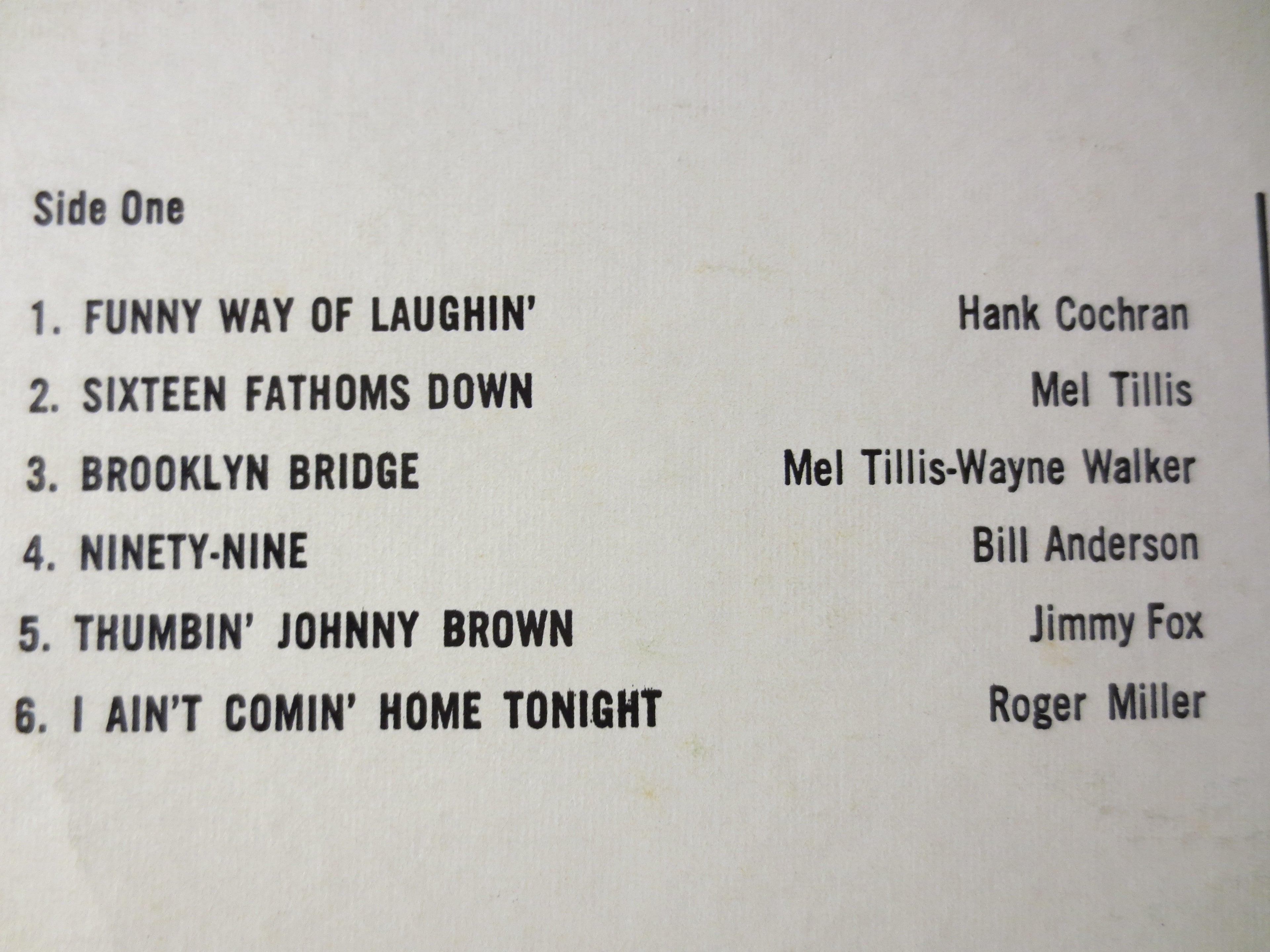Burl Ives – It's Just My Funny Way of Laughin' (1962) Vinyl LP