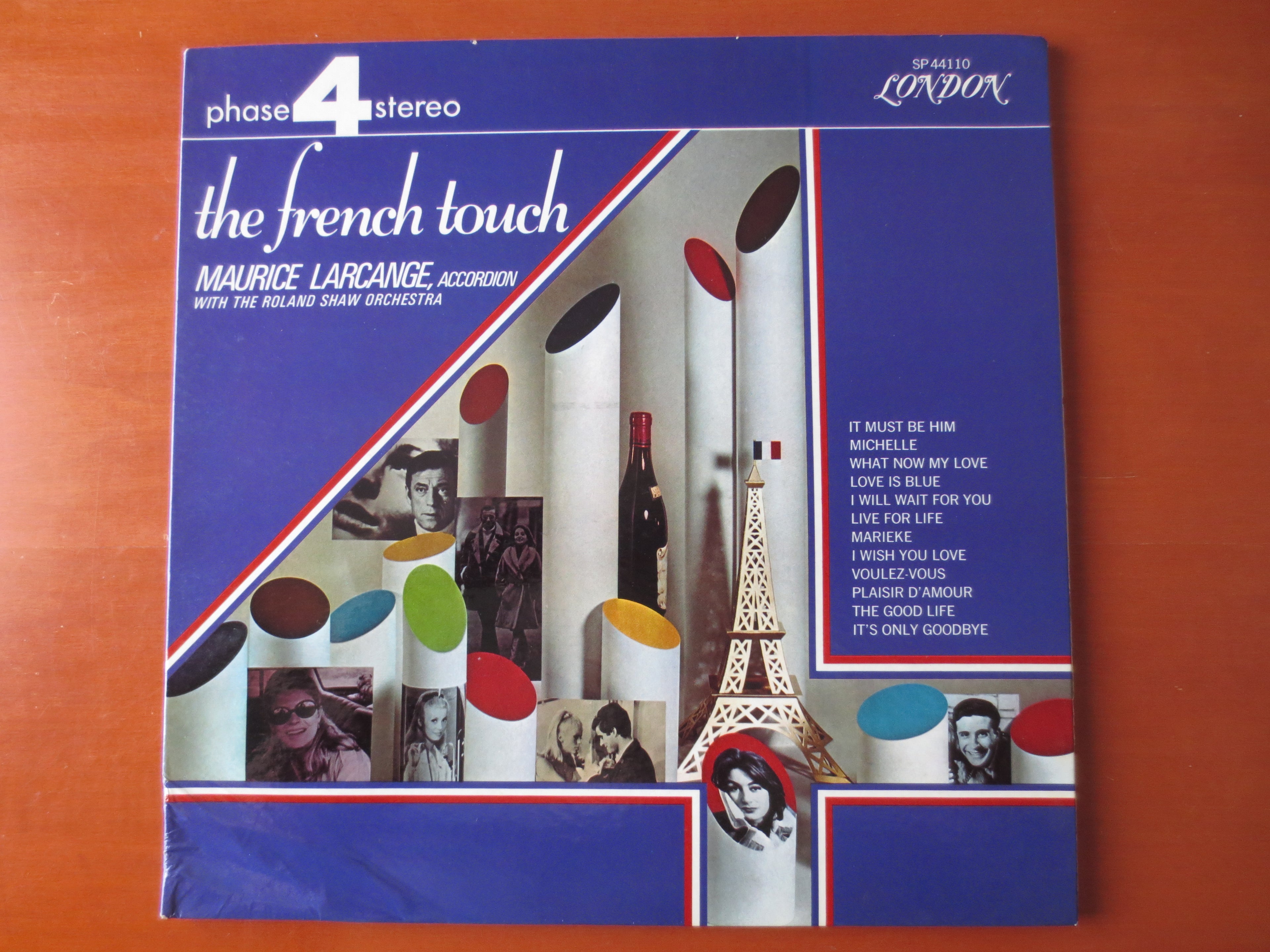 Maurice Larcange & the Roland Shaw Orchestra – The French Touch (1968) Vinyl LP