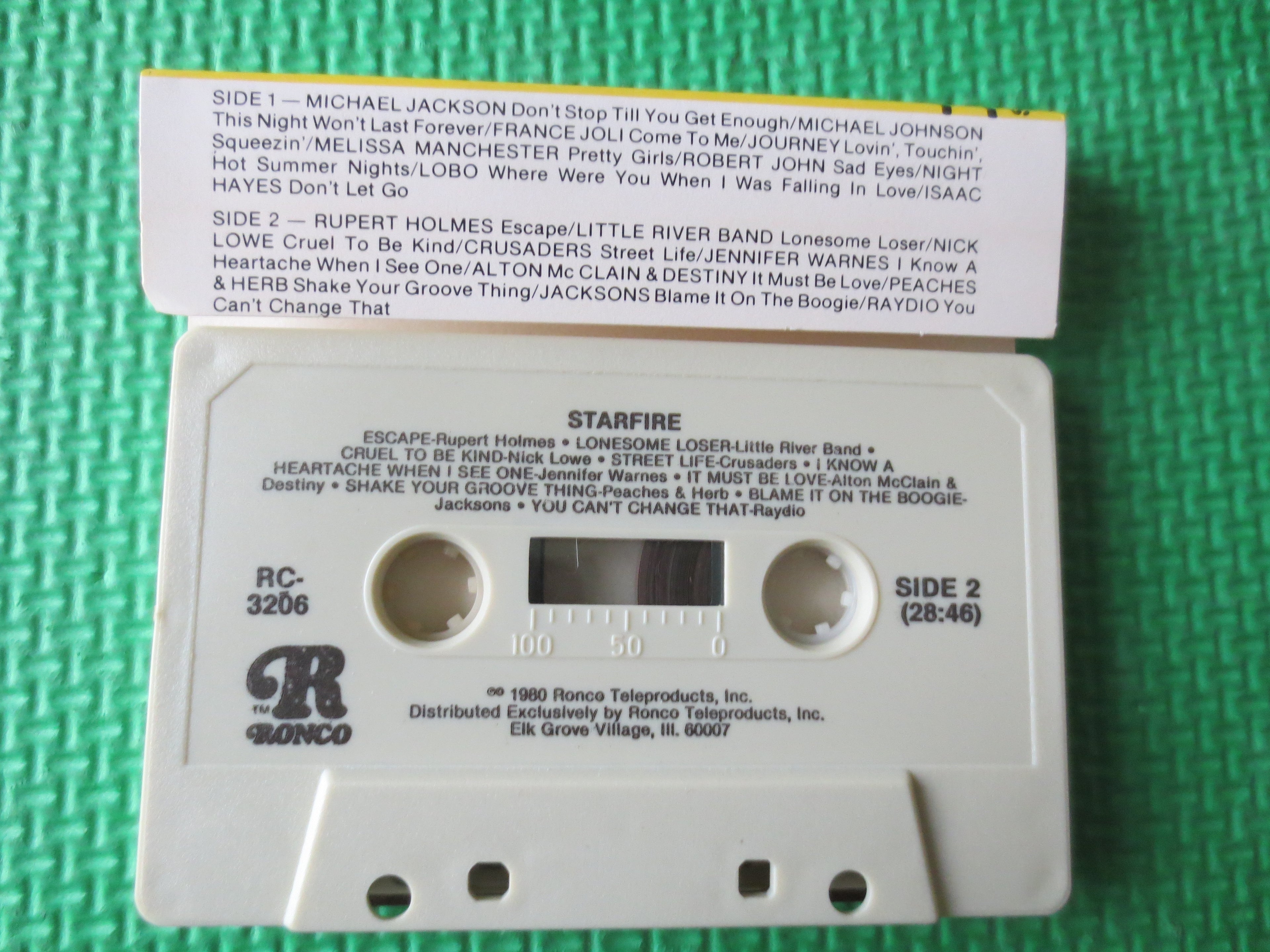 On Fire – Ronco Records Rock Music (1980) Cassette