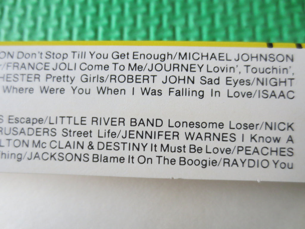On Fire – Ronco Records Rock Music (1980) Cassette