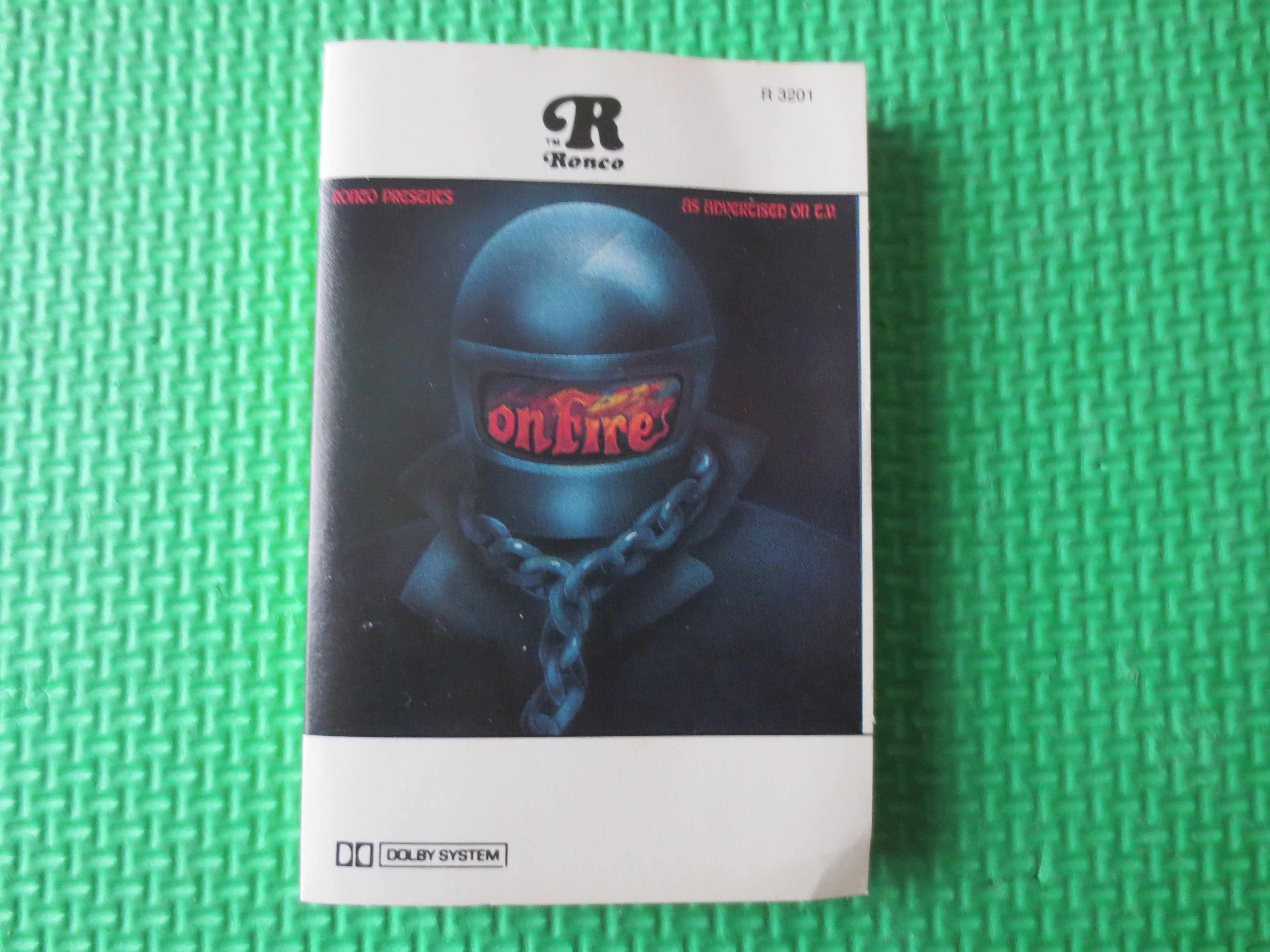 On Fire – Ronco Records Rock Music (1980) Cassette
