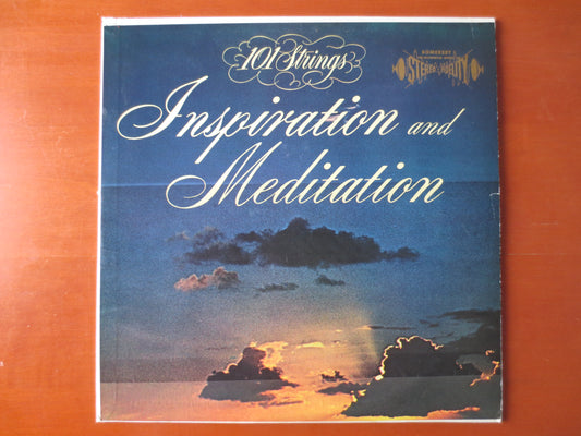 101 STRINGS, INSPIRATION and MEDITATION, Classical Record, Vintage Vinyl, Record Vinyl, Records, Vinyl Albums, 1962 Records