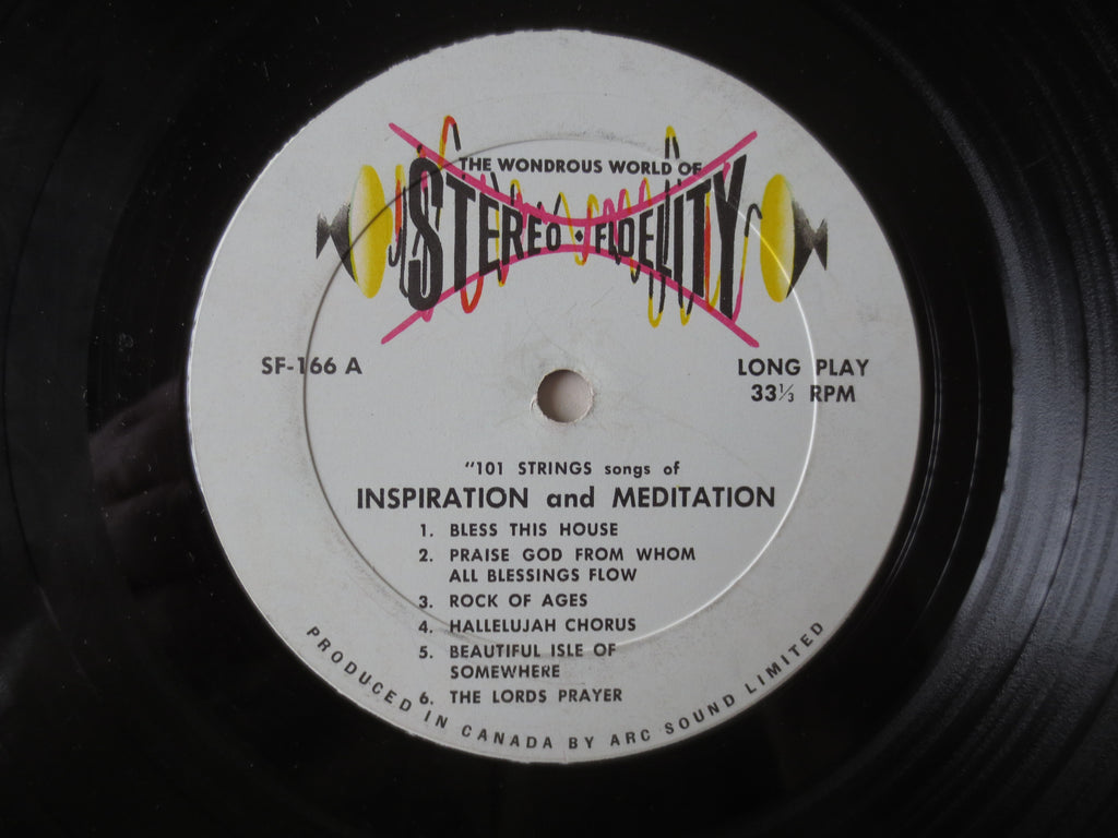 101 Strings – Inspiration and Meditation (1962) Vinyl LP