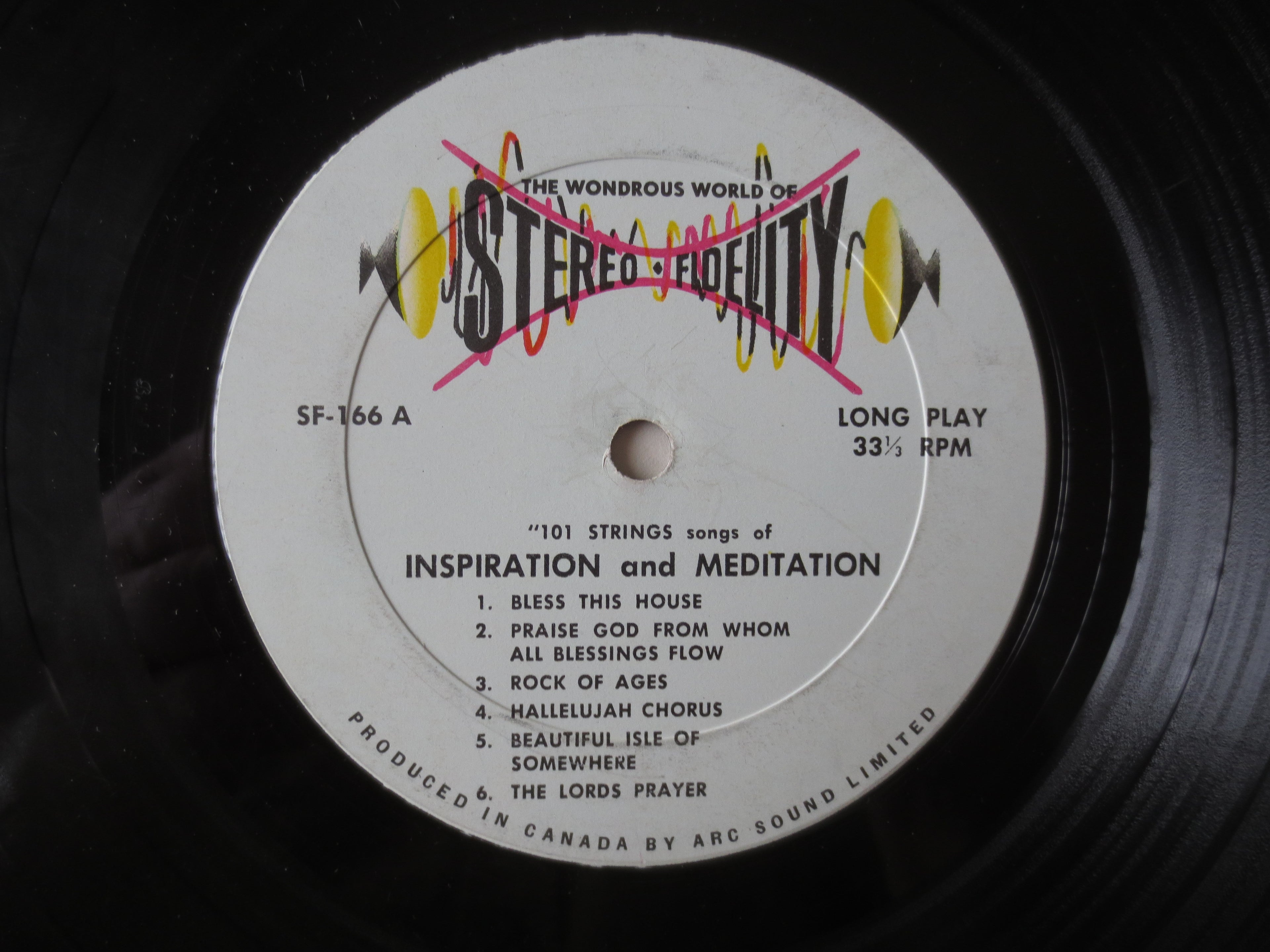 101 Strings – Inspiration and Meditation (1962) Vinyl LP