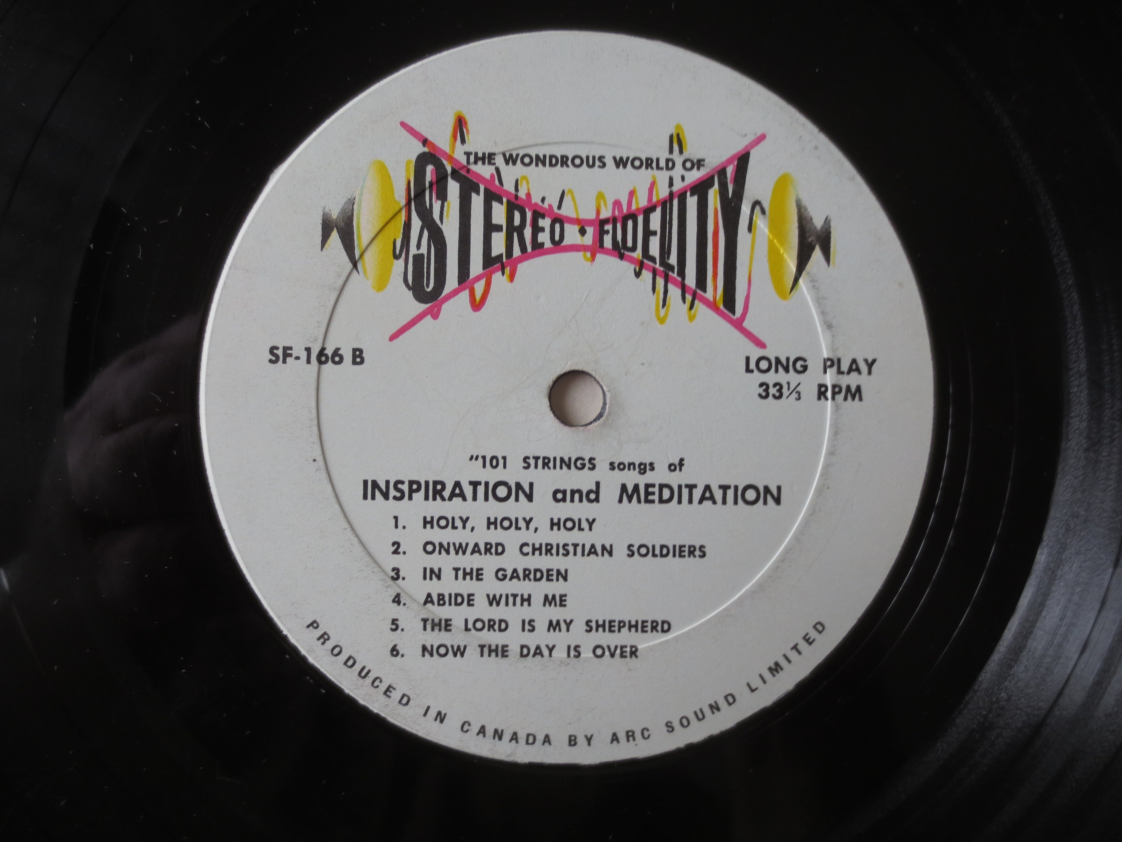 101 Strings – Inspiration and Meditation (1962) Vinyl LP