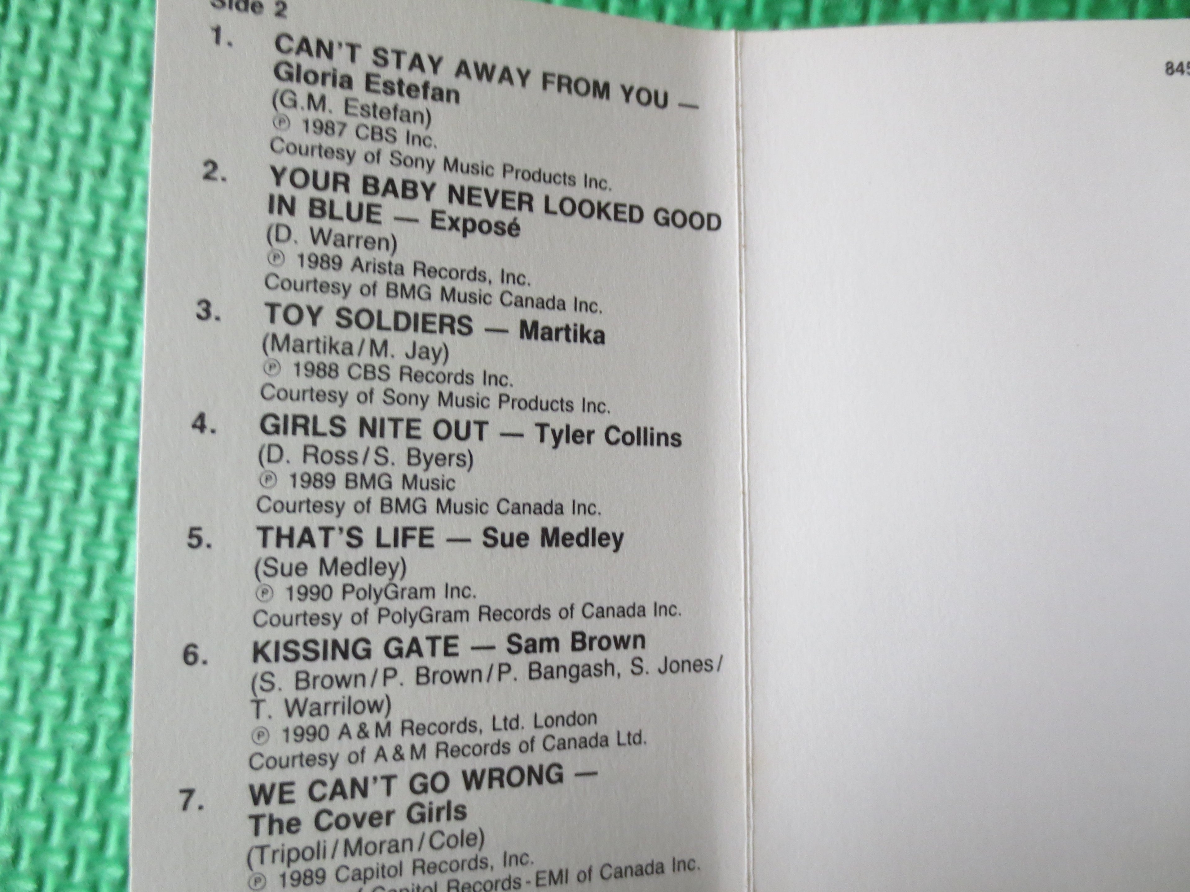 Ladies First – Rock Music Compilation (1991) Cassette