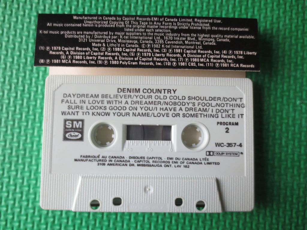 Denim Country Music (1981) Cassette