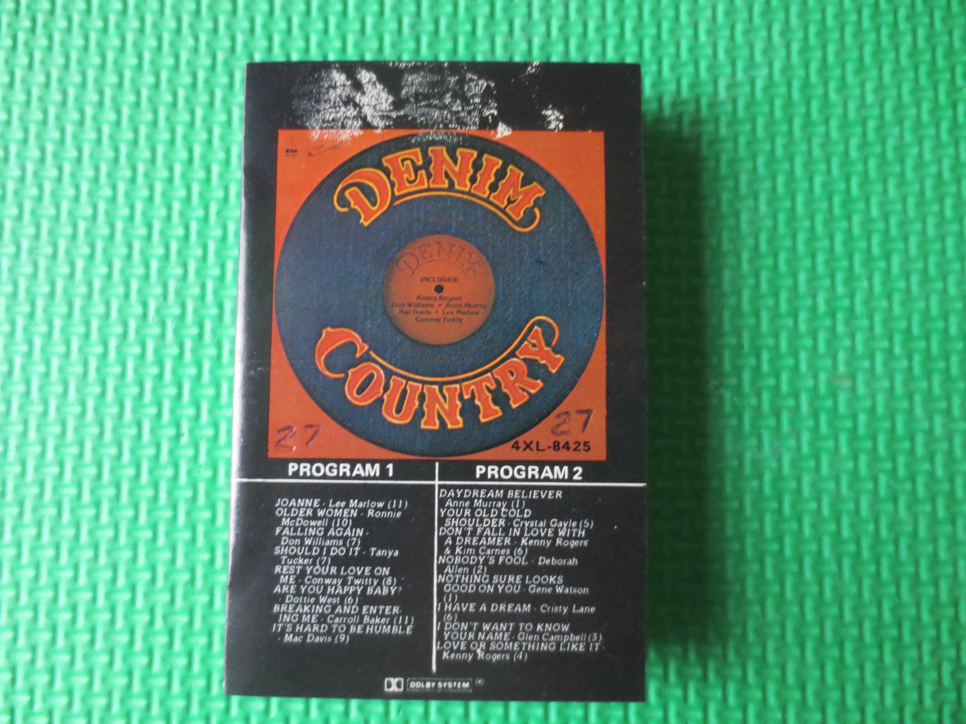 Denim Country Music (1981) Cassette