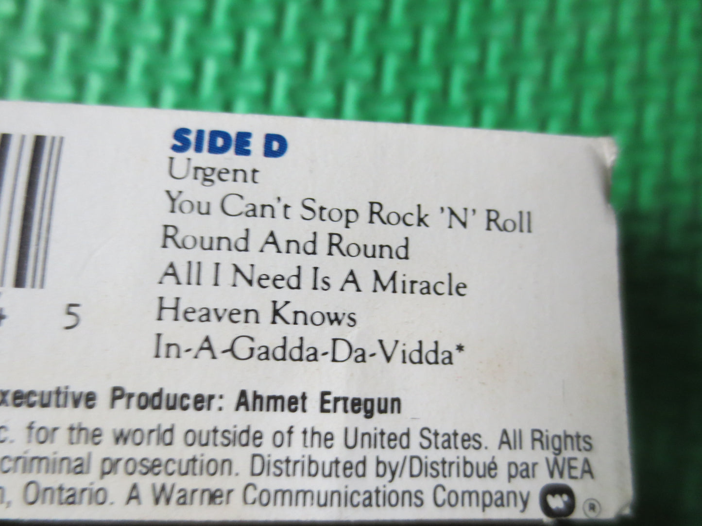 CLASSIC ROCK, 1971-1988, ROCK Cassettes, Rock Music Tape, Tapes, Tape Cassette, Music Cassette, Cassettes, 1988 Cassette