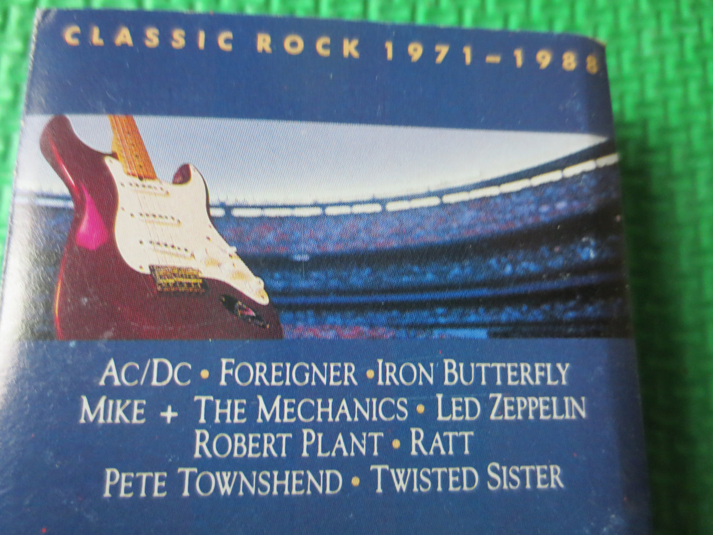 CLASSIC ROCK, 1971-1988, ROCK Cassettes, Rock Music Tape, Tapes, Tape Cassette, Music Cassette, Cassettes, 1988 Cassette
