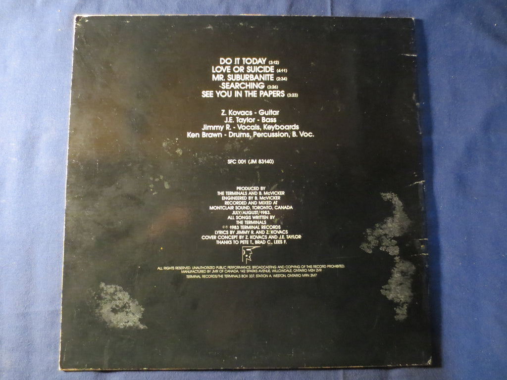 The Terminals – Circuitry (1983) Vinyl LP