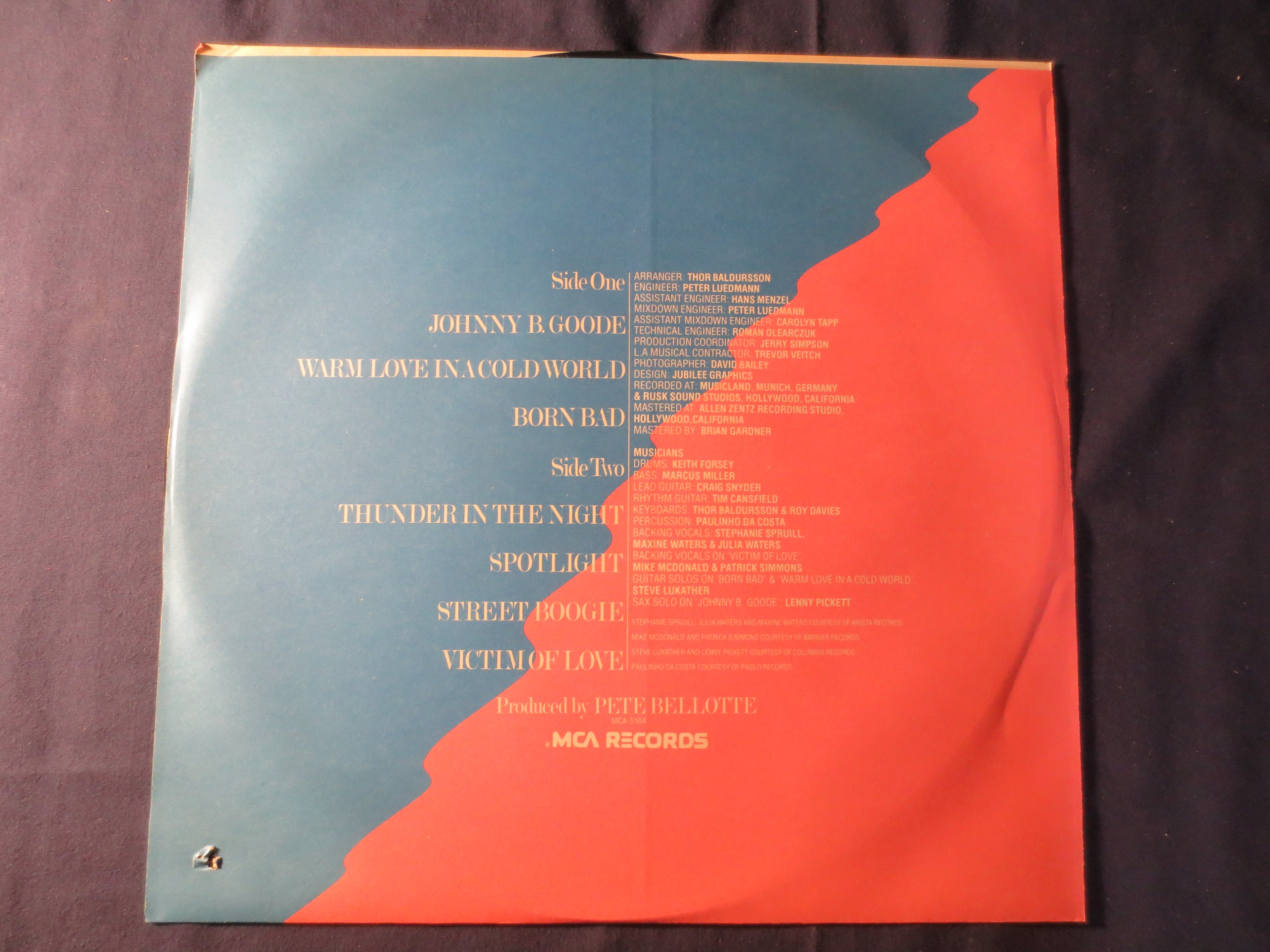 Elton John – Victim of Love (1979) Vinyl LP