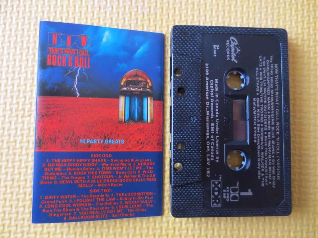 Now That's What I Call Rock and Roll (1988) Cassette