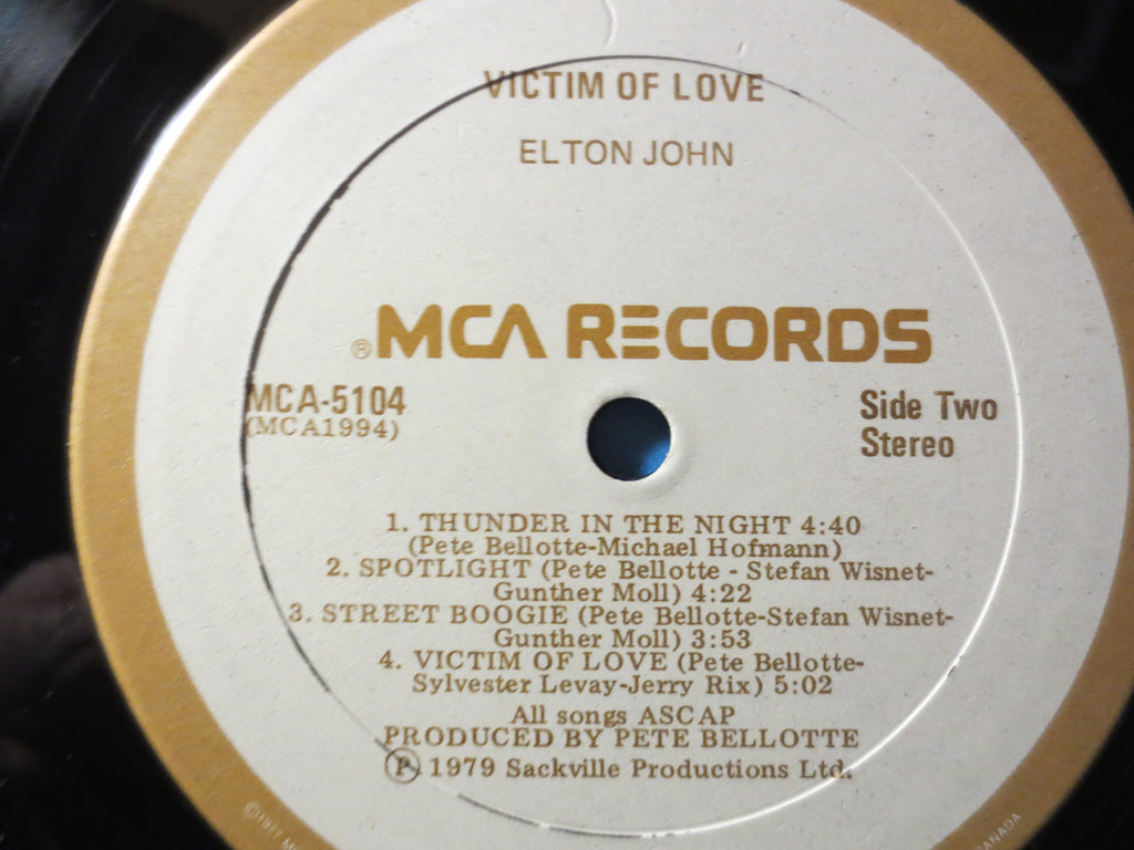 Elton John – Victim of Love (1979) Vinyl LP