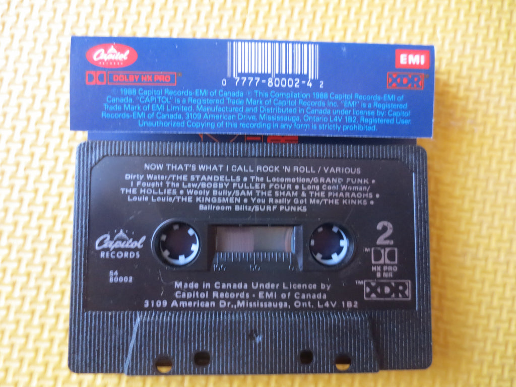Now That's What I Call Rock and Roll (1988) Cassette
