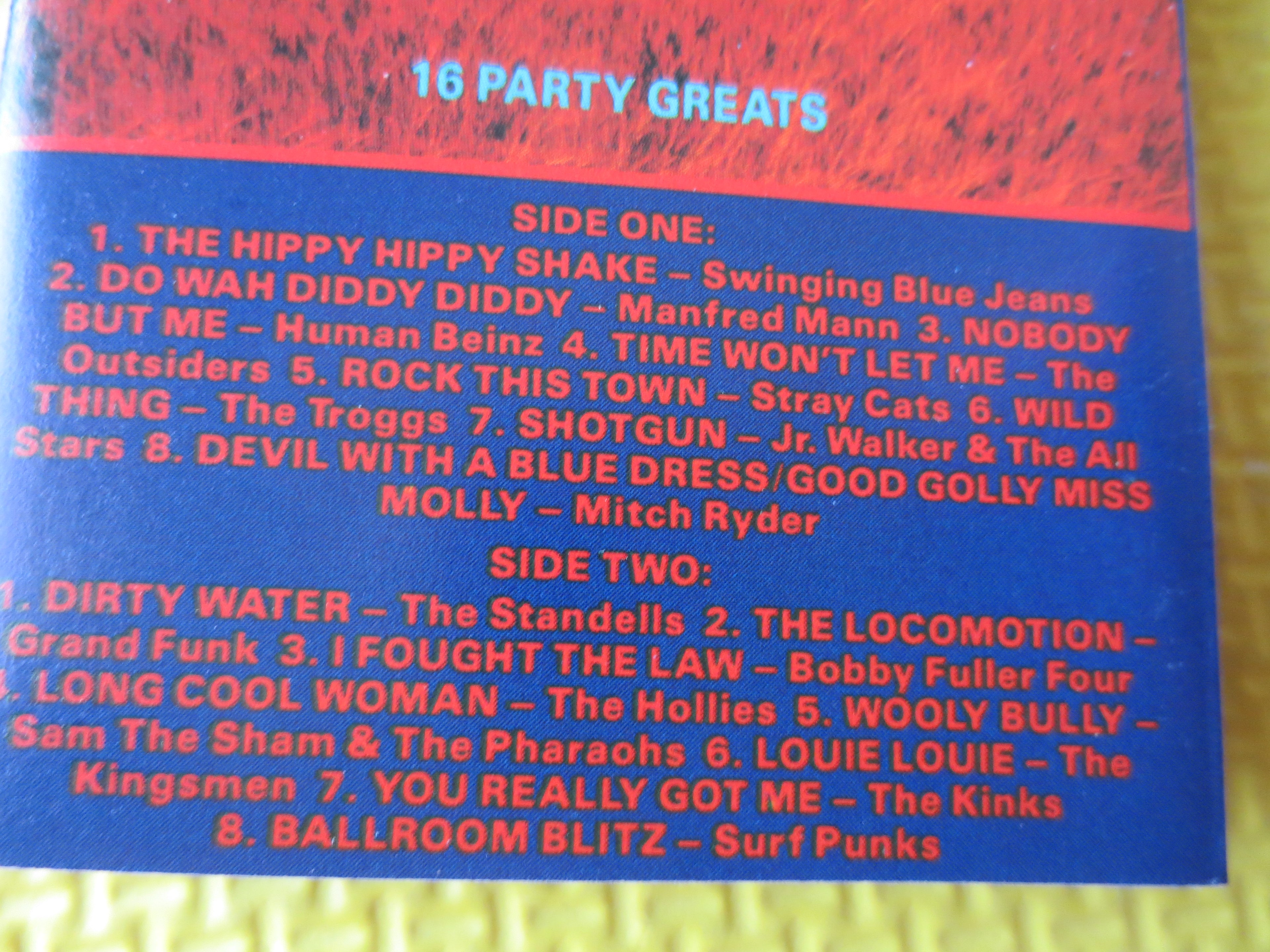 Now That's What I Call Rock and Roll (1988) Cassette