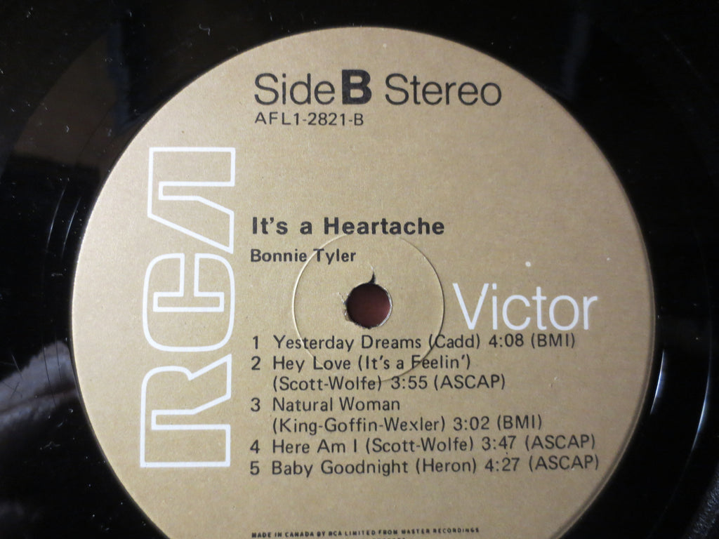 Bonnie Tyler – It's a Heartache (1978) Vinyl LP