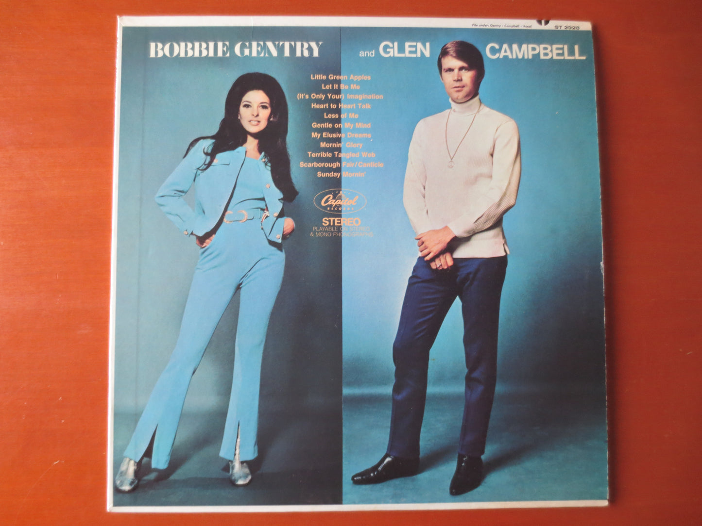 BOBBIE GENTRY, Glen CAMPBELL, Bobbie Gentry Albums, Records, Country Records, Vintage Vinyl, Vinyl Albums, Lp, 1968 Records