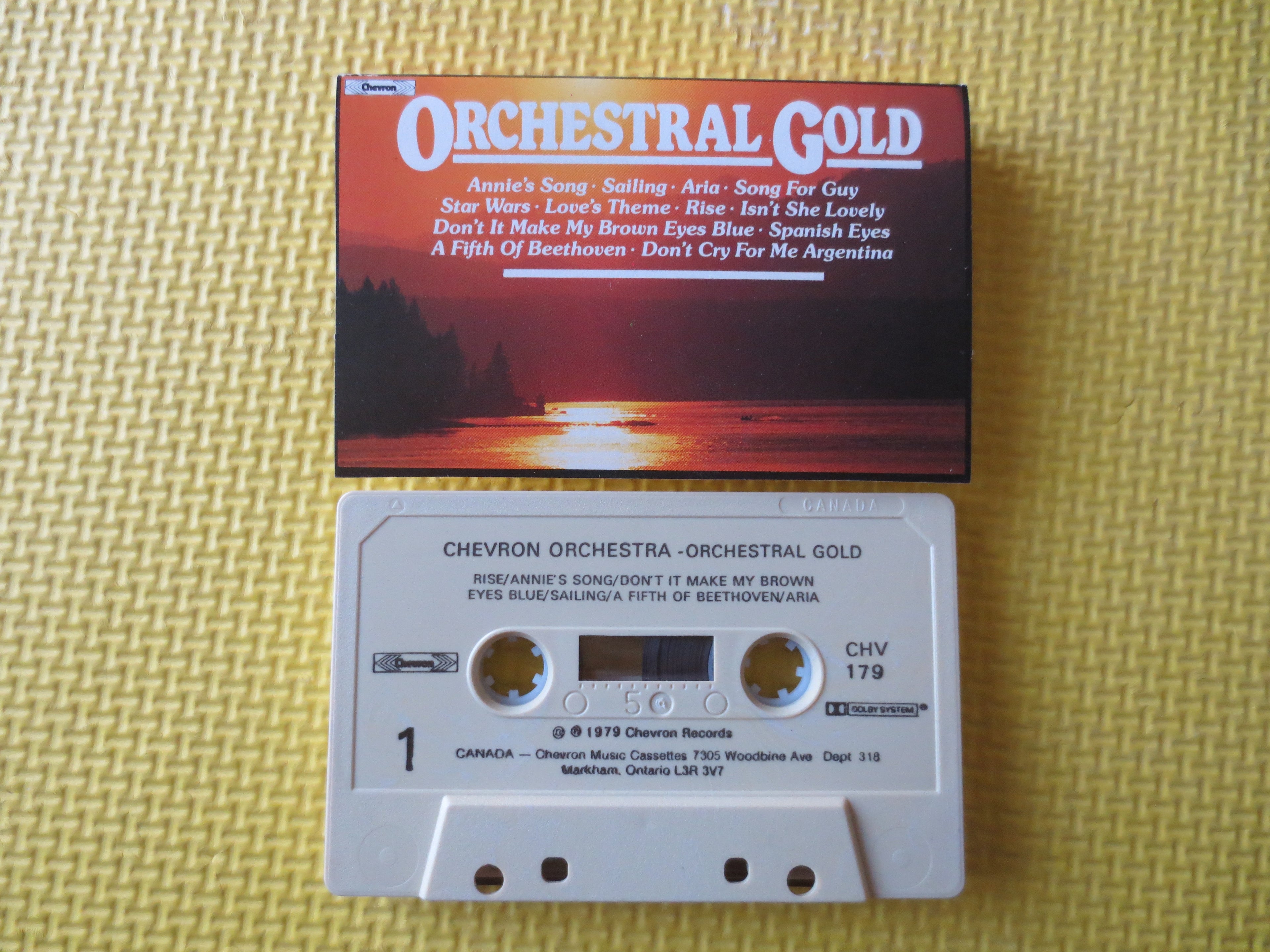 Orchestral Gold (1986) Cassette