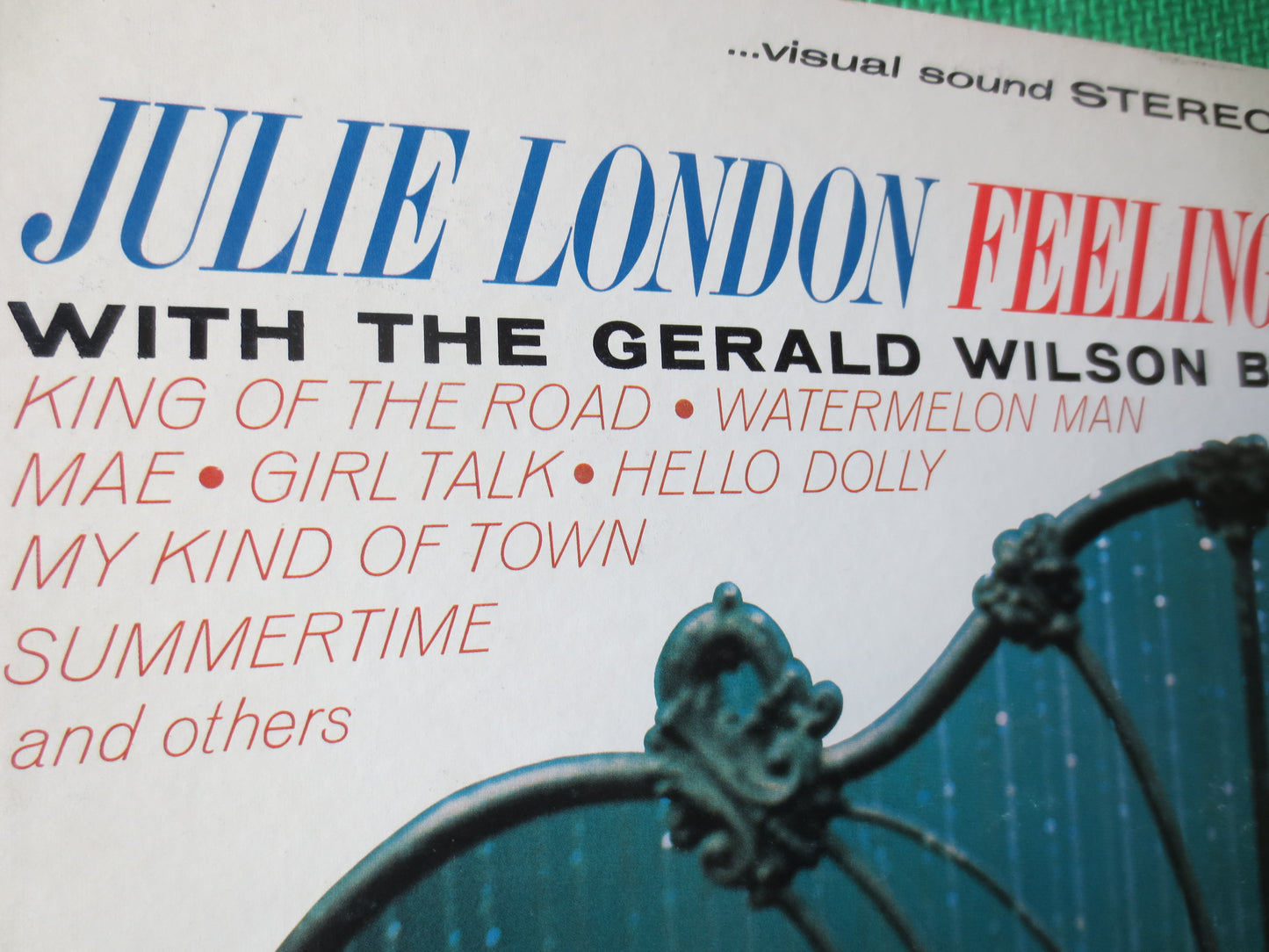 JULIE LONDON, Feeling GOOD, Julie London Record, Julie London Album, Julie London Lp, Jazz Records, Jazz Lps, 1965 Records