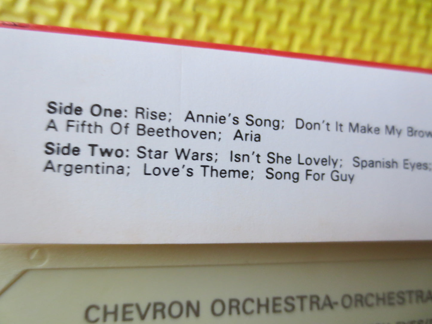 ORCHESTRAL GOLD, Orchestra MUSIC, Orchestra Tapes, Orchestra Cassette,  Tapes, Tape Cassette, Music Cassette, 1986 Cassette