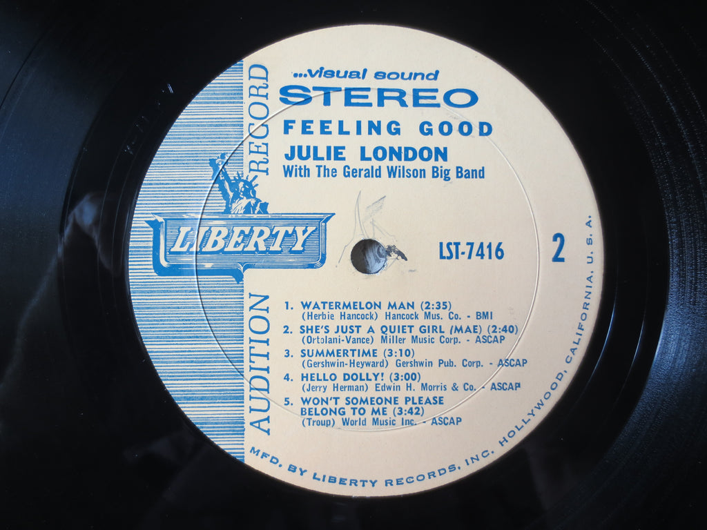 Julie London – Feeling Good (1965) Vinyl LP