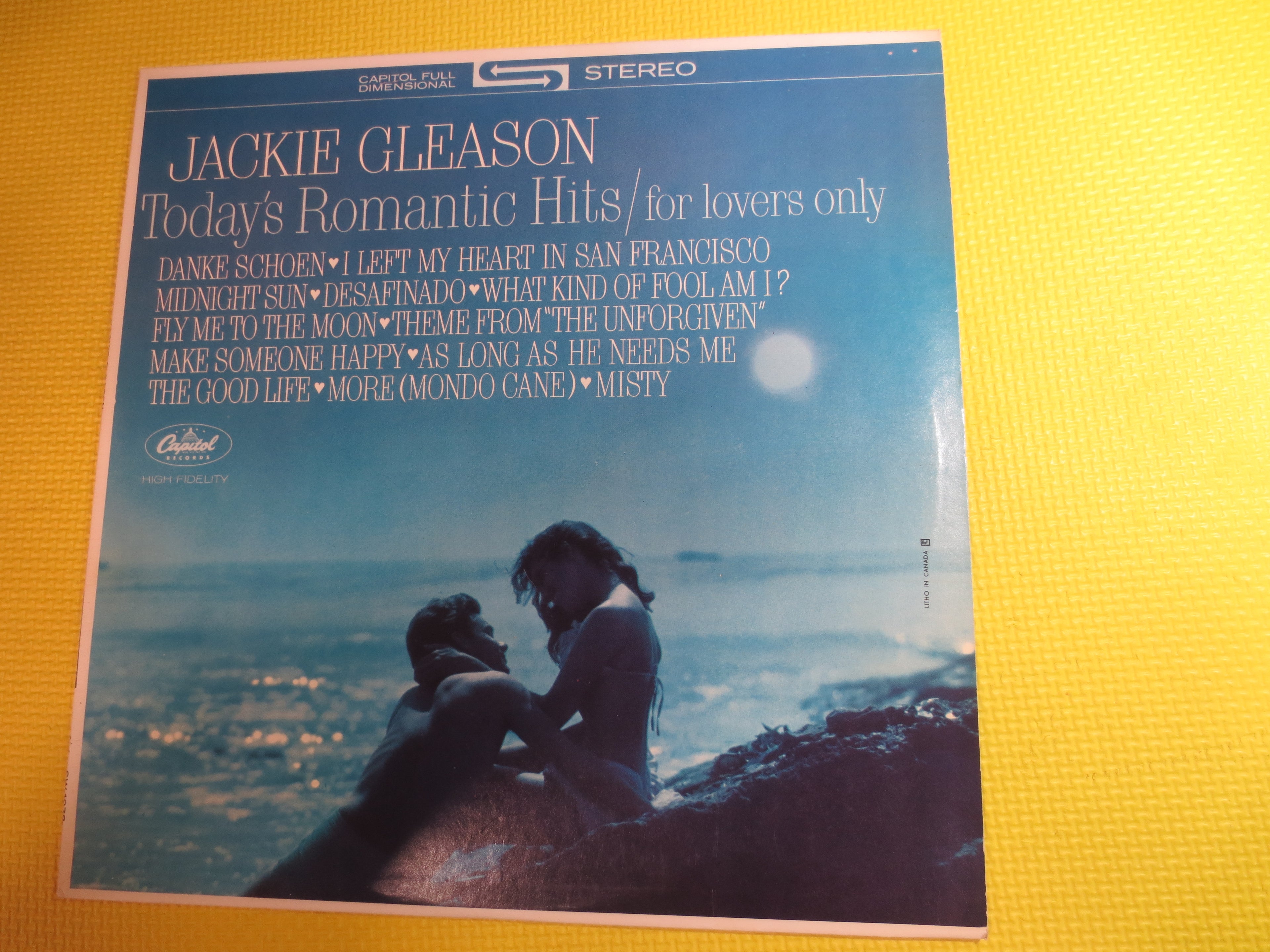 Jackie Gleason – Today's Romantic Hits (1963) Vinyl LP