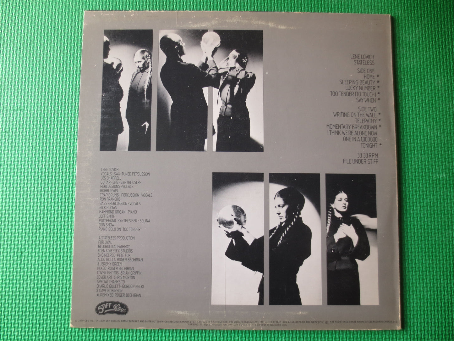 LENE LOVICH, STATELESS, Lene Lovich Records, Lene Lovich Albums, Record Vinyl, Vinyl Record, lps, Rock Record, 1979 Records