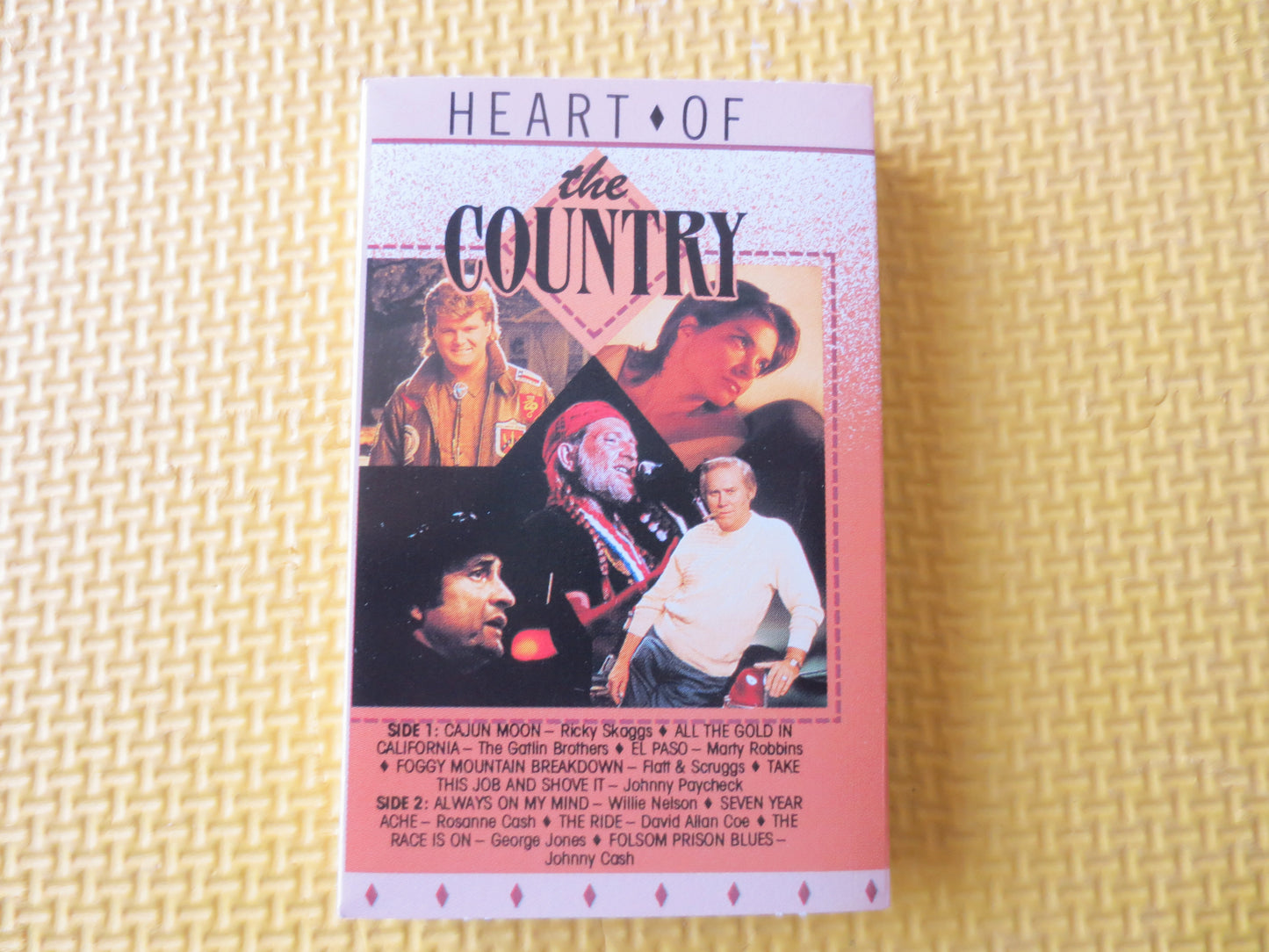 HEART of the COUNTRY, COUNTRY Music Tape, Country Cassette, Country Tapes, Tape Cassette, Music Cassette, 1988 Cassette
