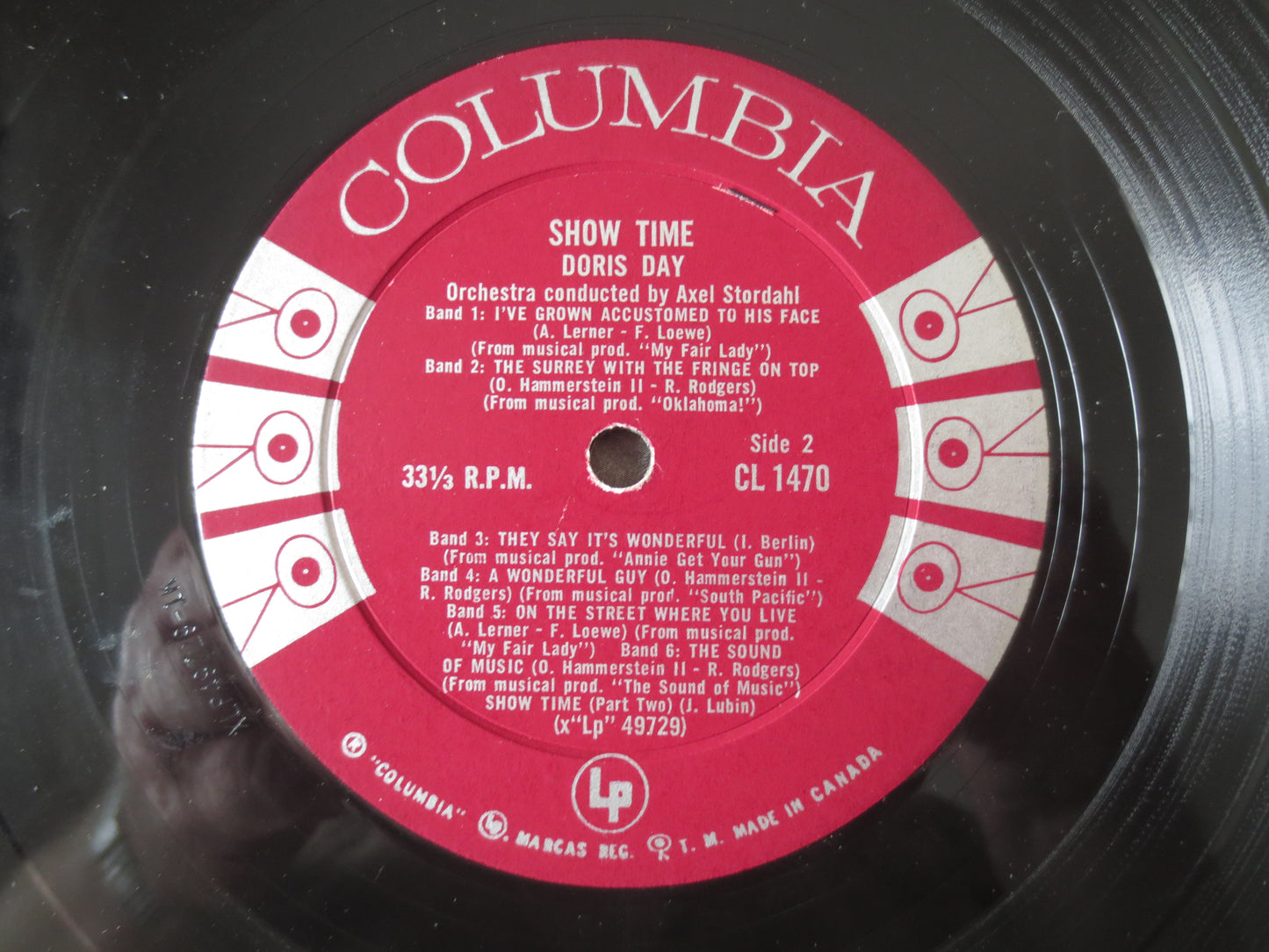 DORIS DAY, Show TIME, Doris Day Records, Doris Day Albums, Jazz Records, Doris Day Vinyl, Vinyl, Record Vinyl, 1960 Records