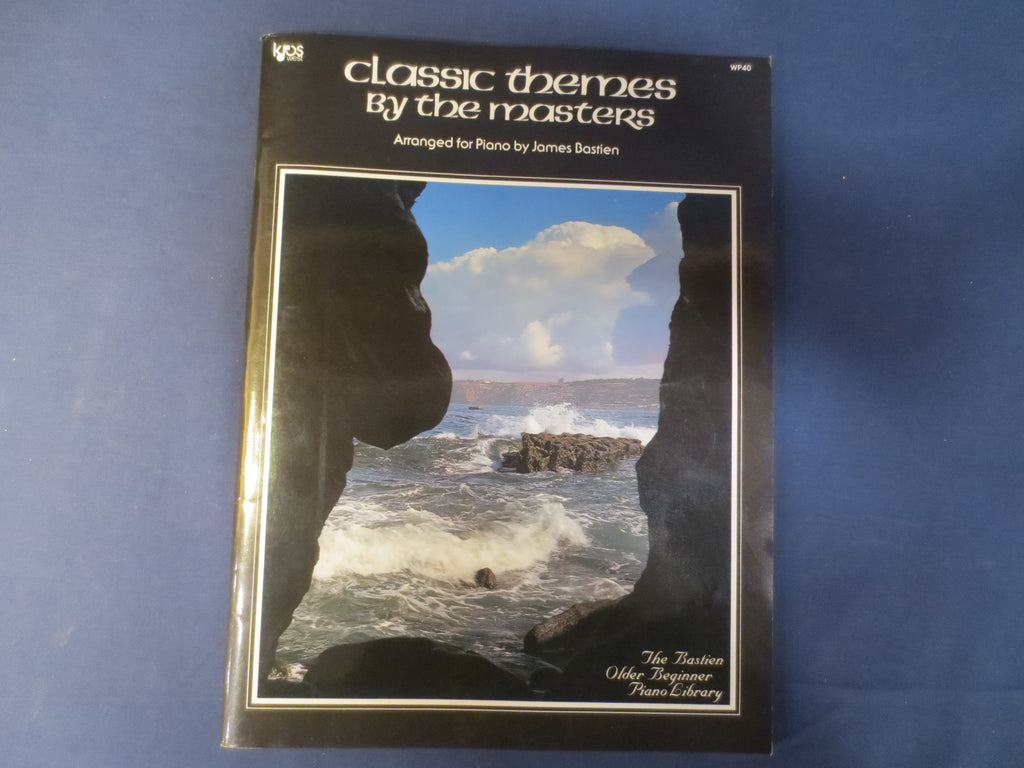 Classic Themes by the Masters – Vintage Sheet Music Book