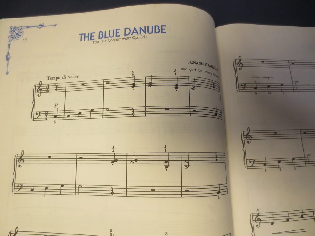 Classic Themes by the Masters – Vintage Sheet Music Book