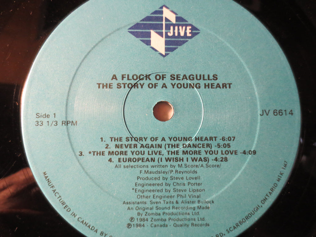 A Flock of Seagulls – The Story of a Young Heart (1984) Vinyl LP
