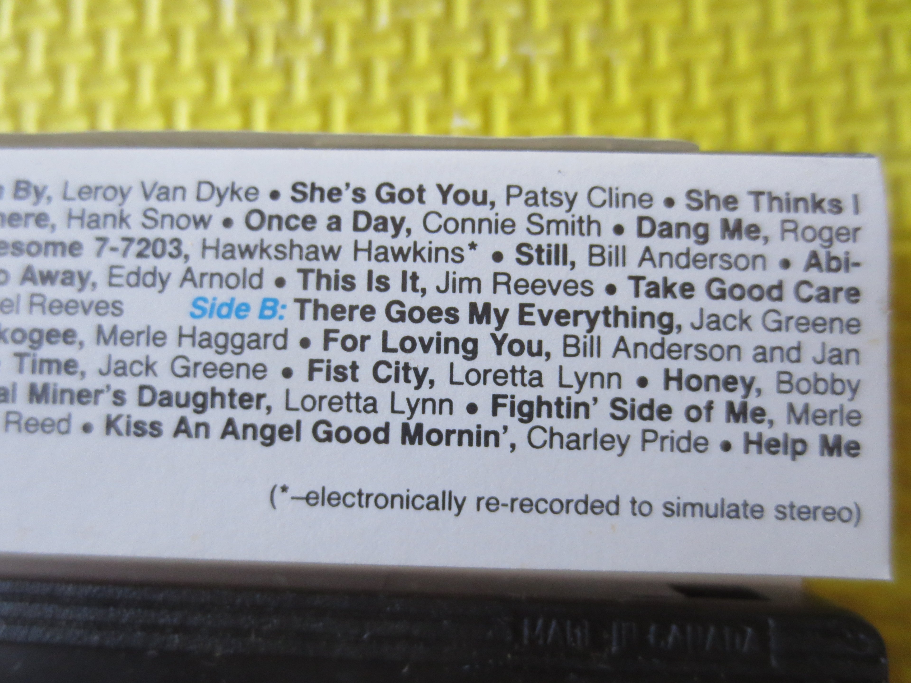 30 Years of #1 Country Hits – Reader's Digest (1986) Cassette