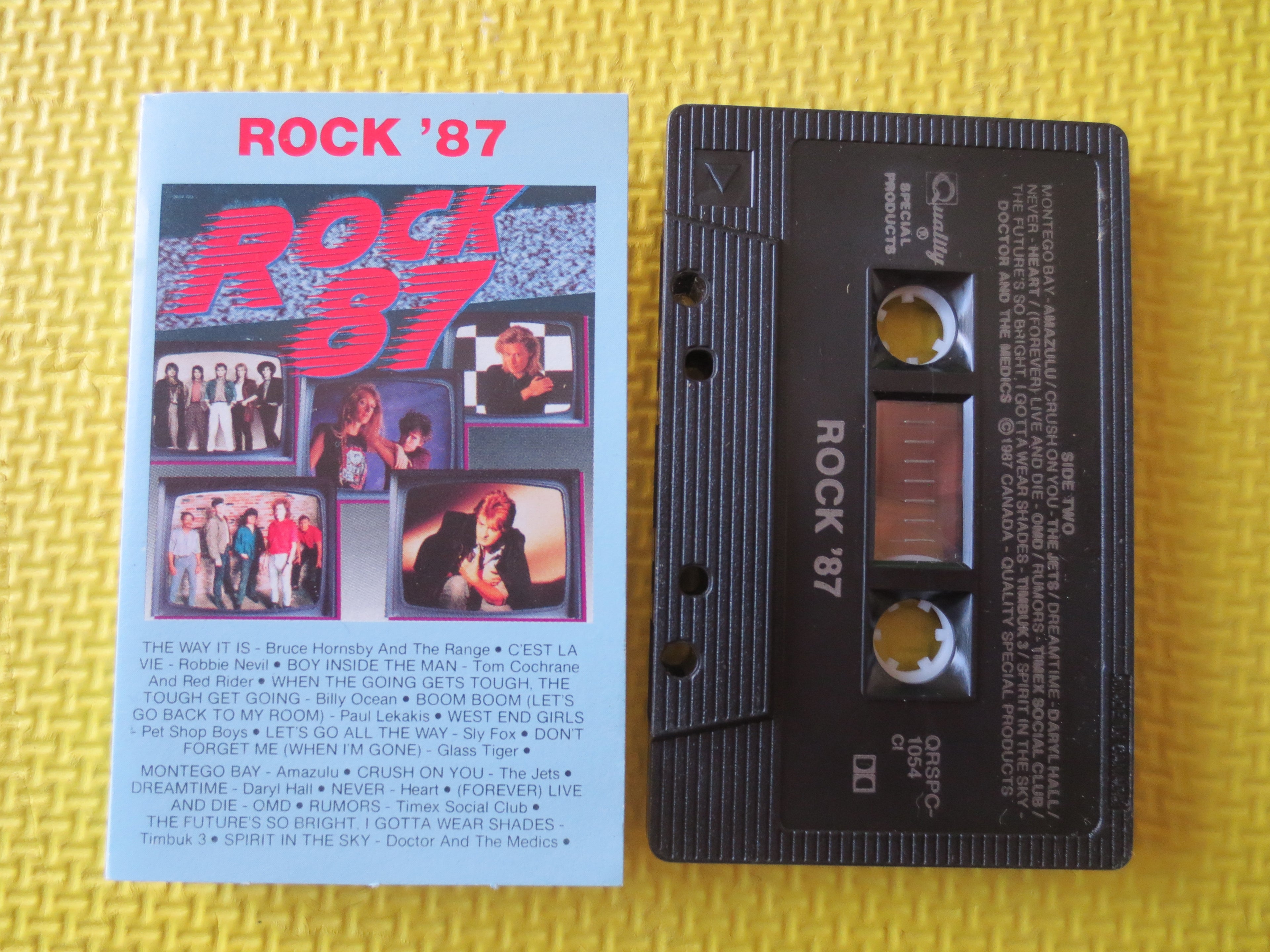 Rock '87 – Pop & Rock Hits (1987) Cassette