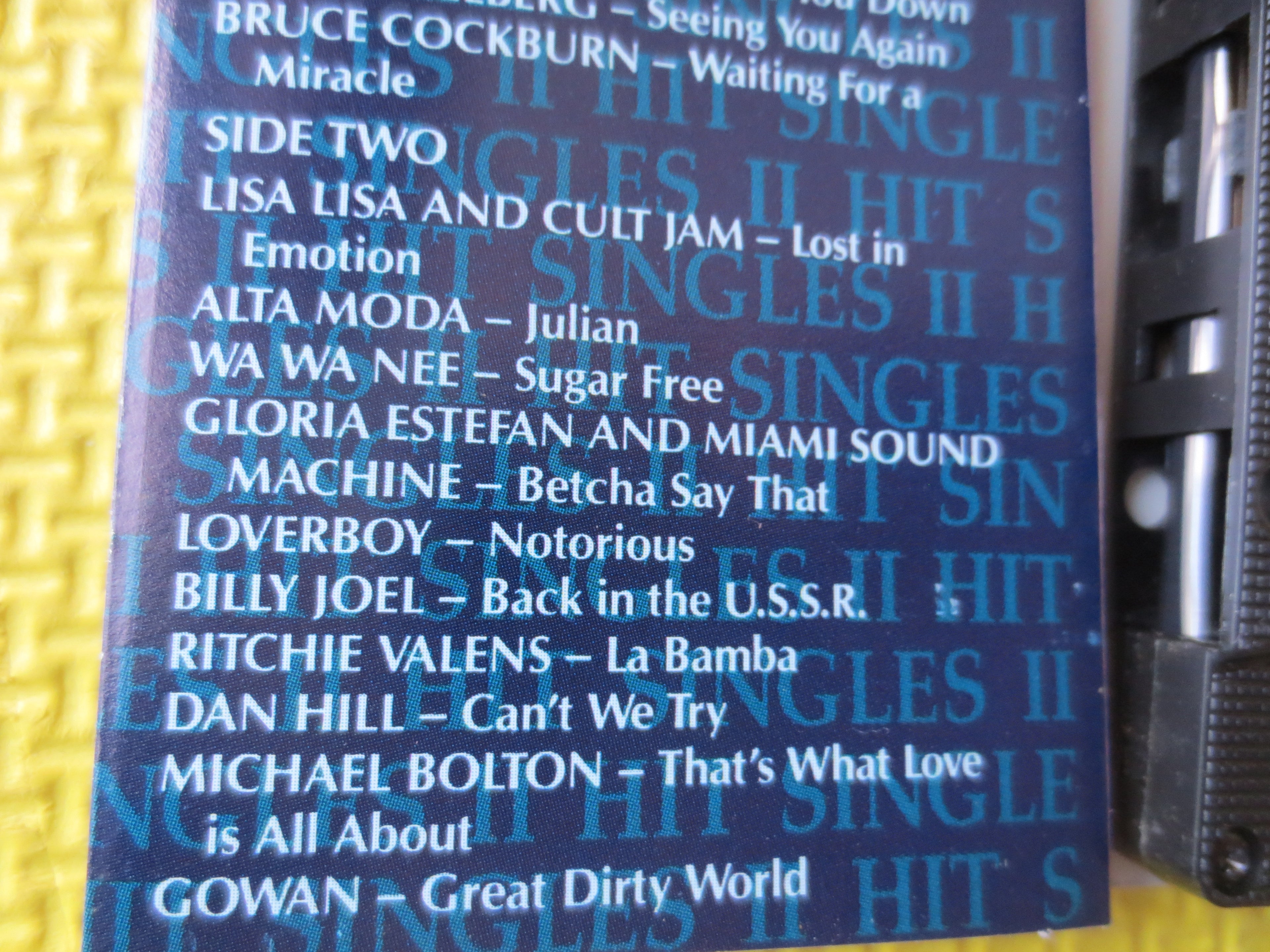Hit Singles II – Rock Compilation (1988) Cassette