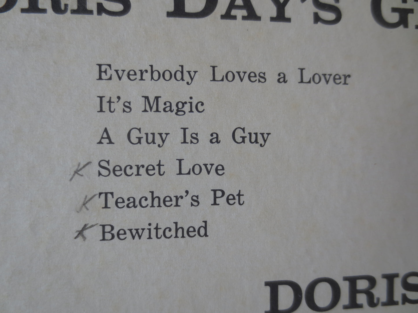DORIS DAY, GREATEST Hits, Doris Day Records, Doris Day Albums, Jazz Records, Vintage Vinyl, Record Vinyl, Lps, 1965 Records
