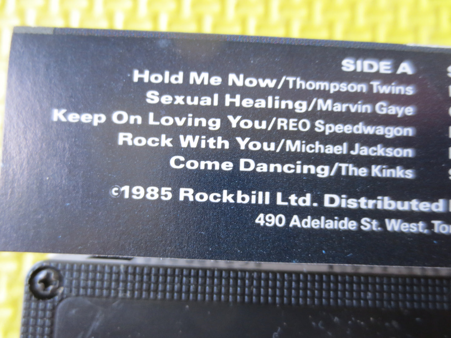 STARS of the EIGHTIES, Volume 1, 80s Tape, 80s Cassette Music, Tape Cassette, Music Cassette, Pop Cassette, 1985 Cassette