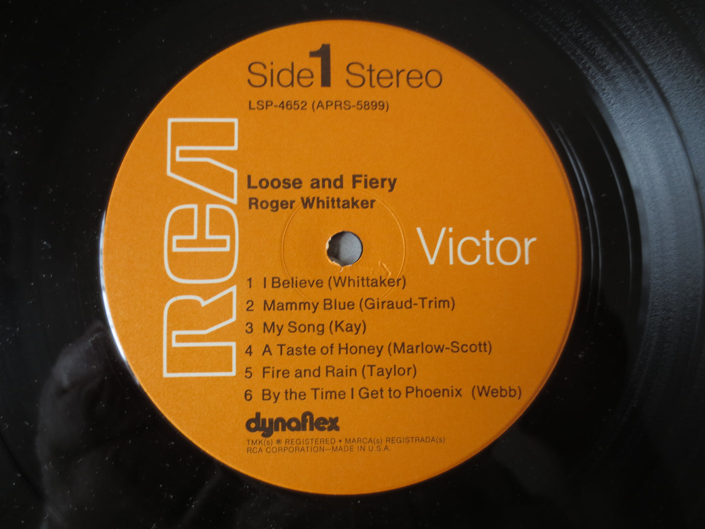 ROGER WHITTAKER, Loose and FIERY, Country Records, Vintage Vinyl, Record Vinyl, Records, Vinyl Records, Vinyl, 1972 Records