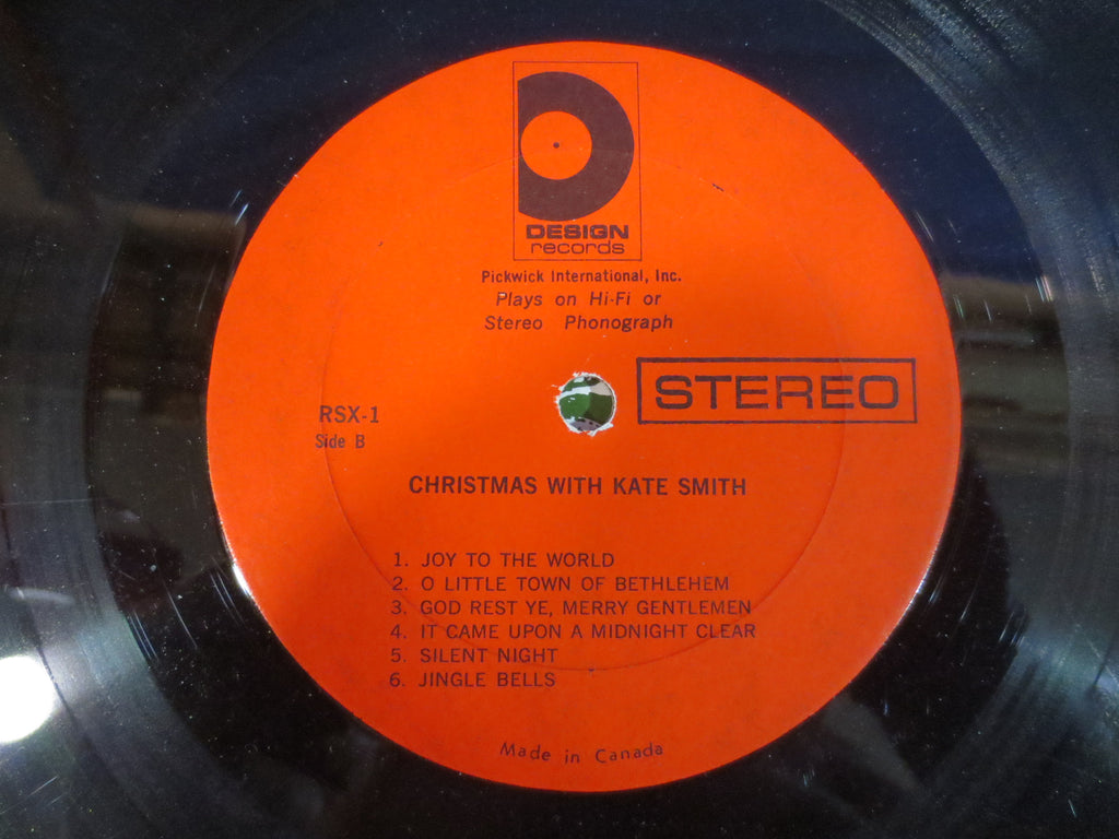 Kate Smith – Christmas (1967) Vinyl LP