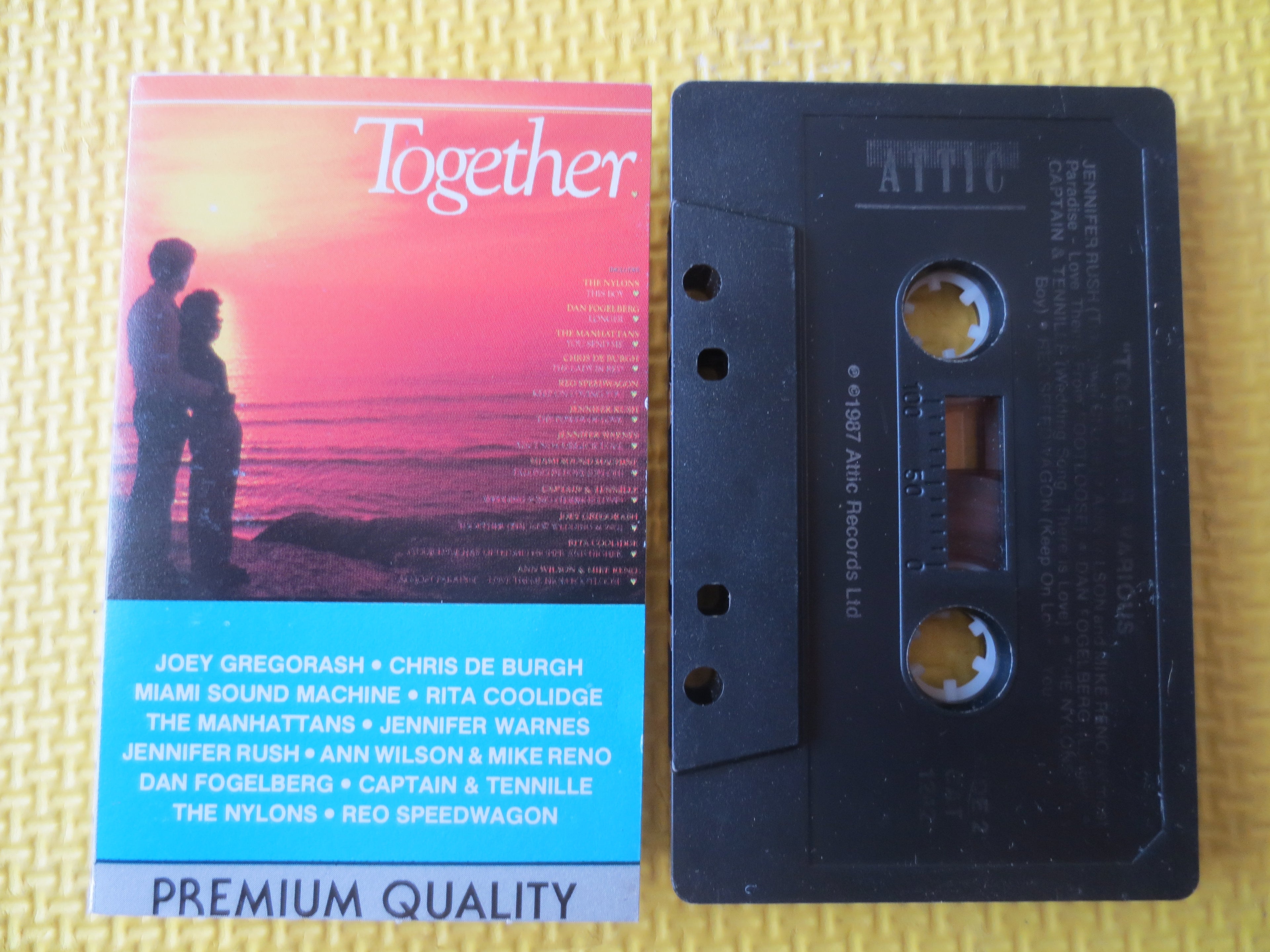 Together – Love Songs (1987) Cassette